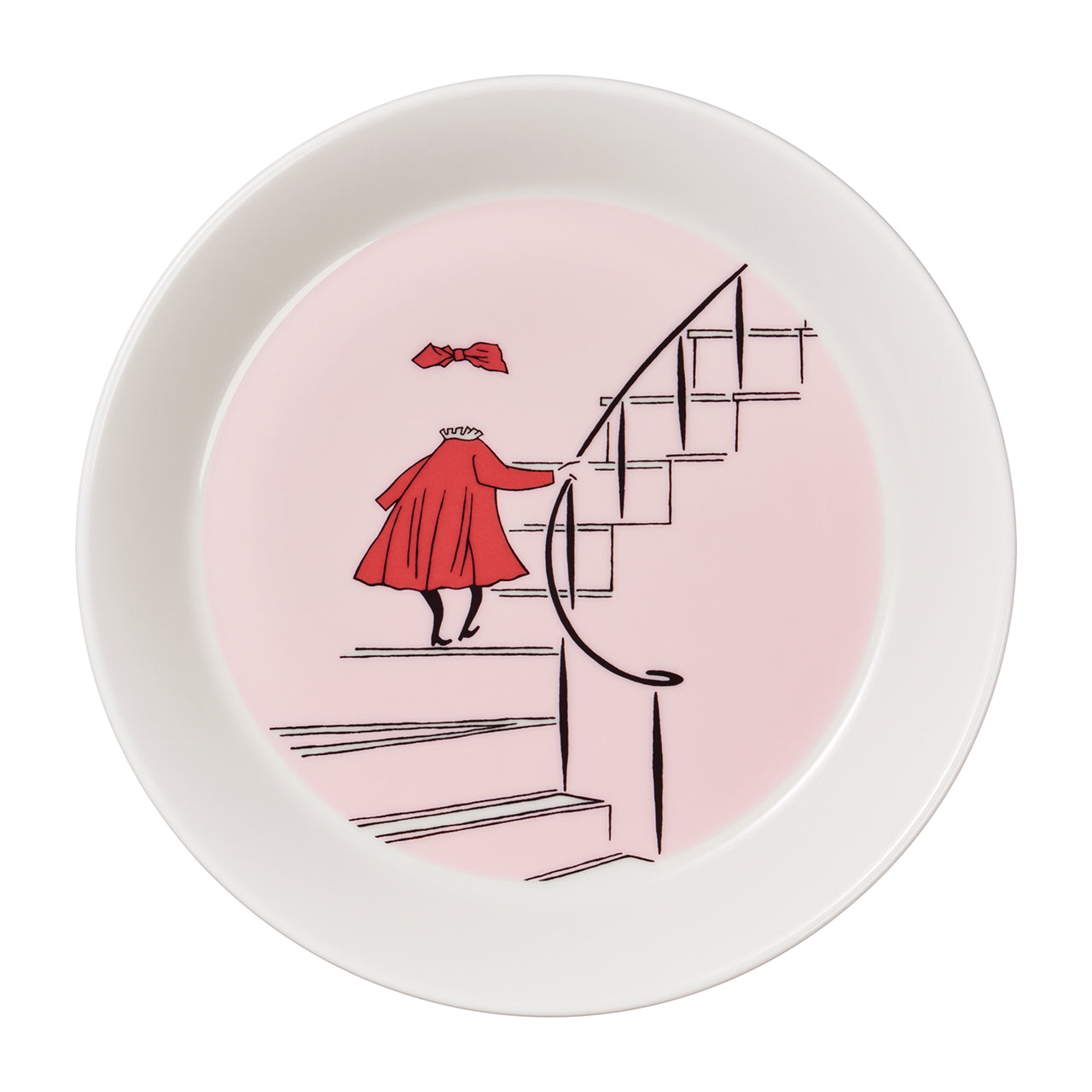 Moomin plate 19cm Ninny powder
