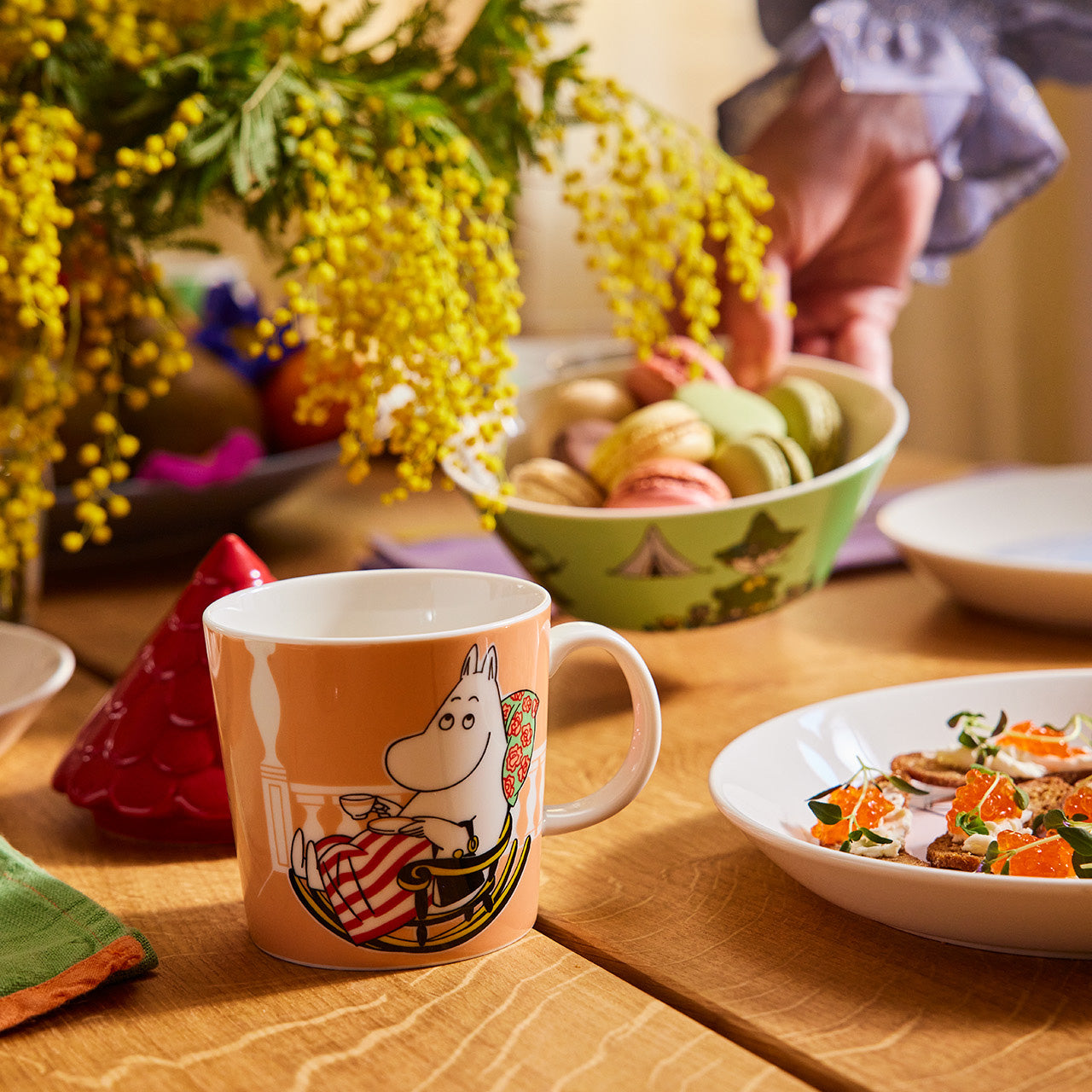 未使用保管品 ARABIA Finland MOOMIN ムーミンパパ&ママ Moomin mug 0,3L Moominmamma marmelade | Moomin Arabia