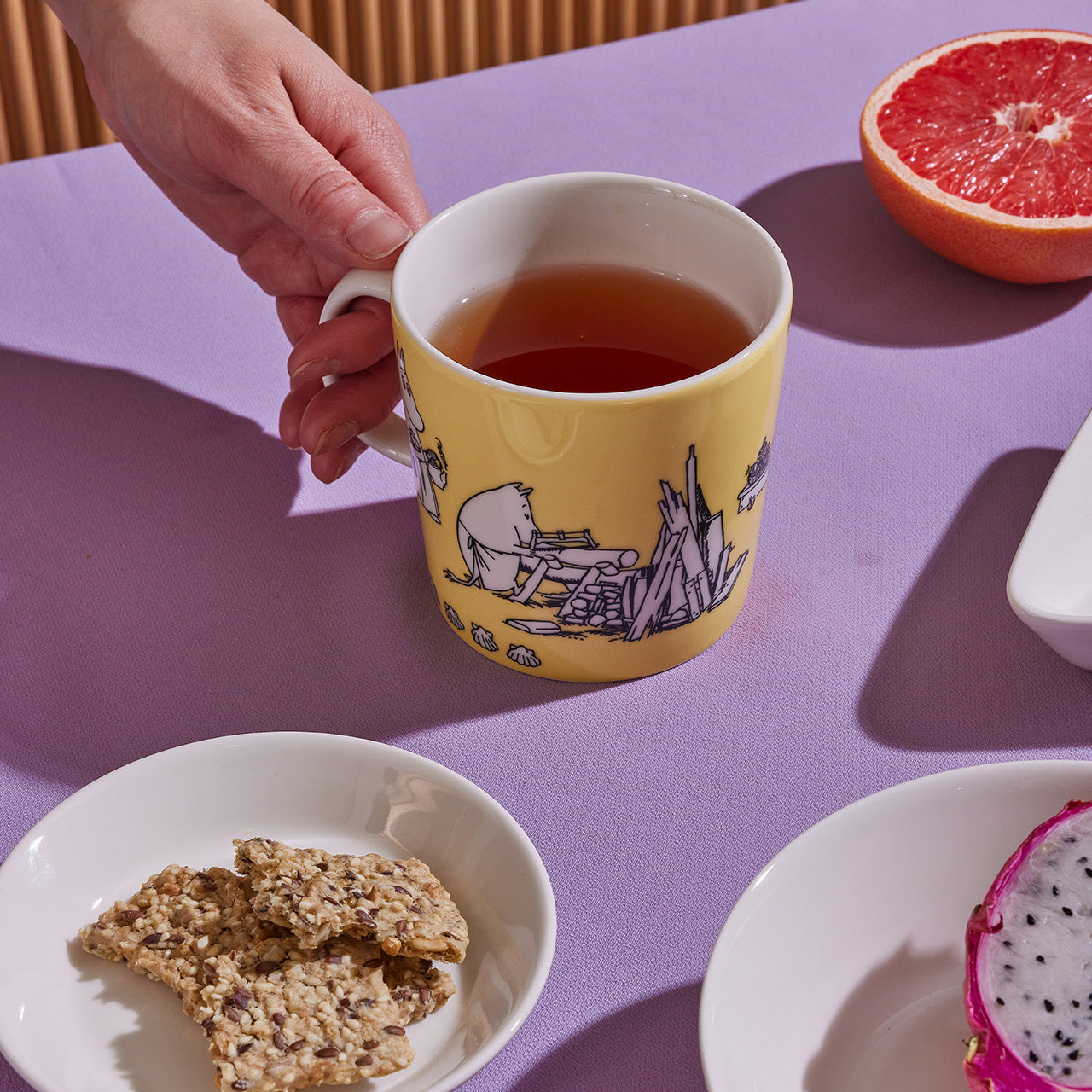 Moomin mug 0,4L yellow