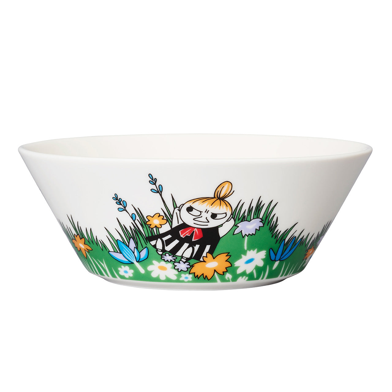 Moomin bowl 15cm Little My and meadow