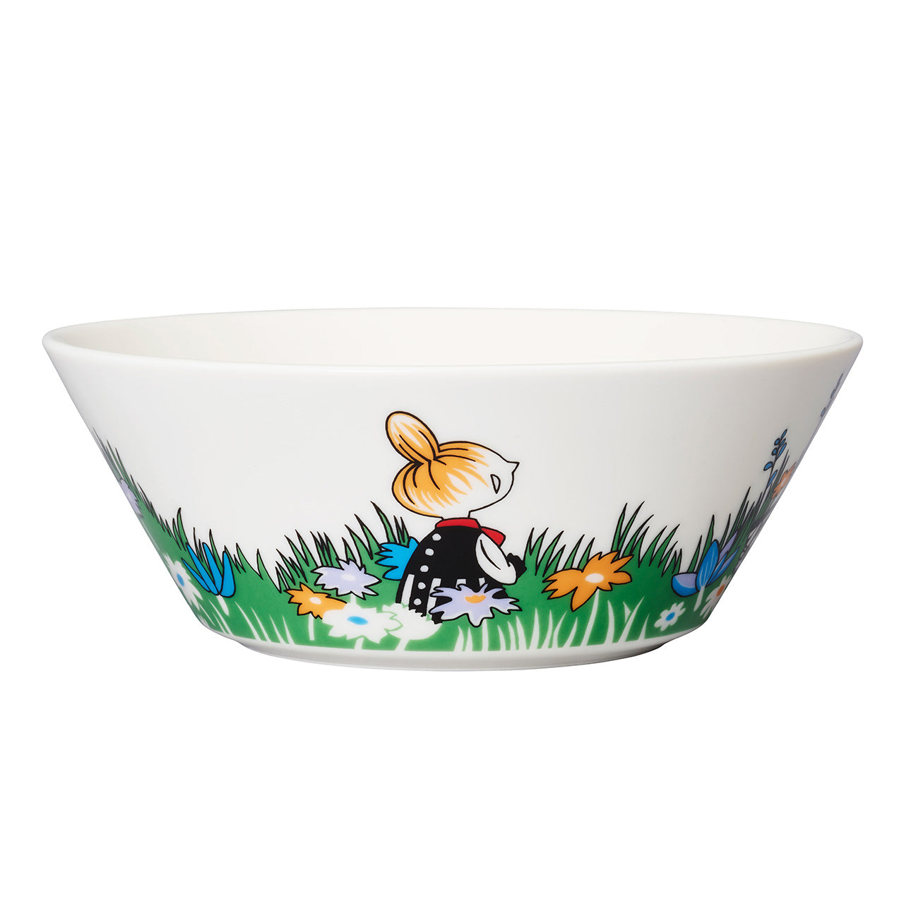 Moomin bowl 15cm Little My and meadow | Moomin Arabia