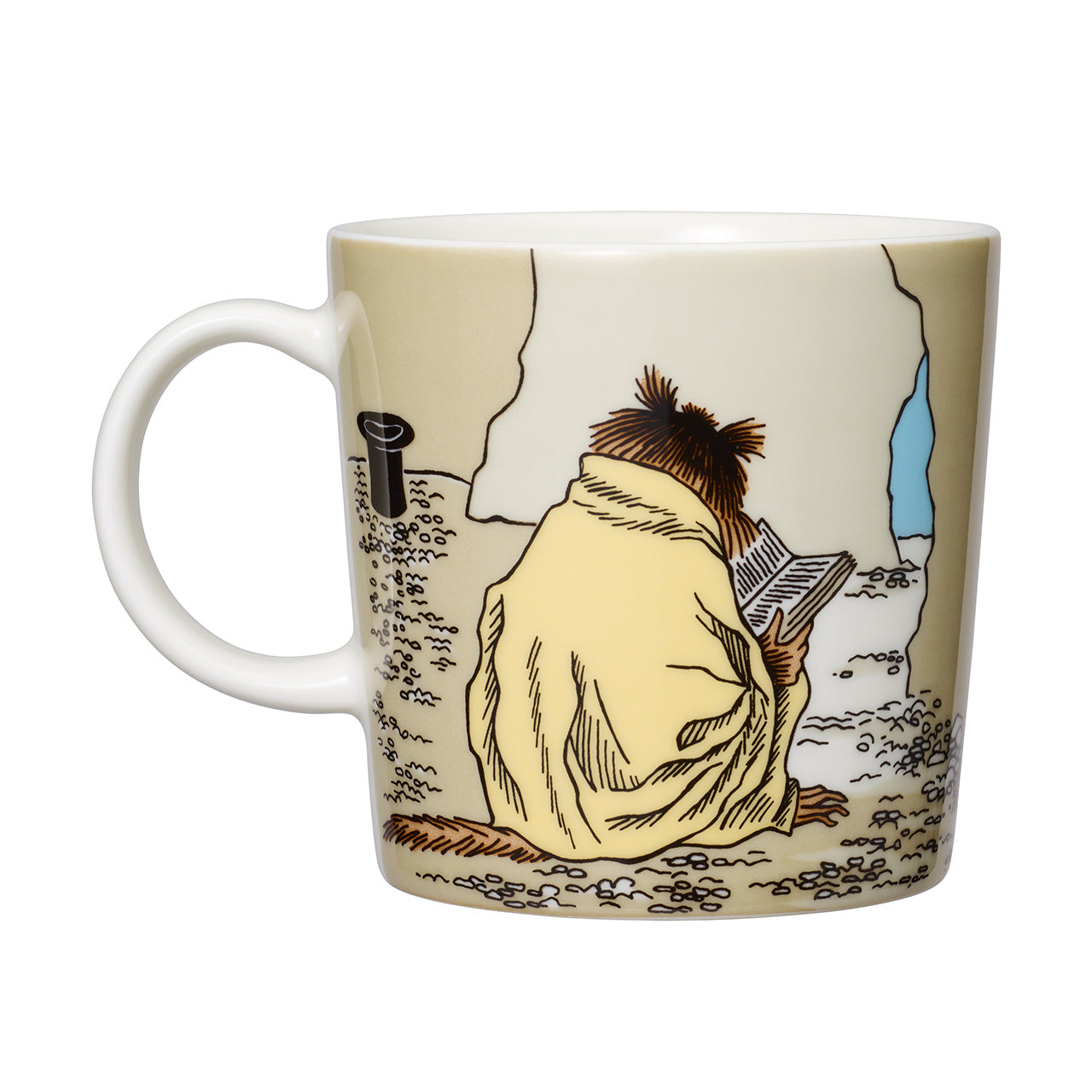 Moomin mug 0,3L Muskrat beige | Moomin Arabia