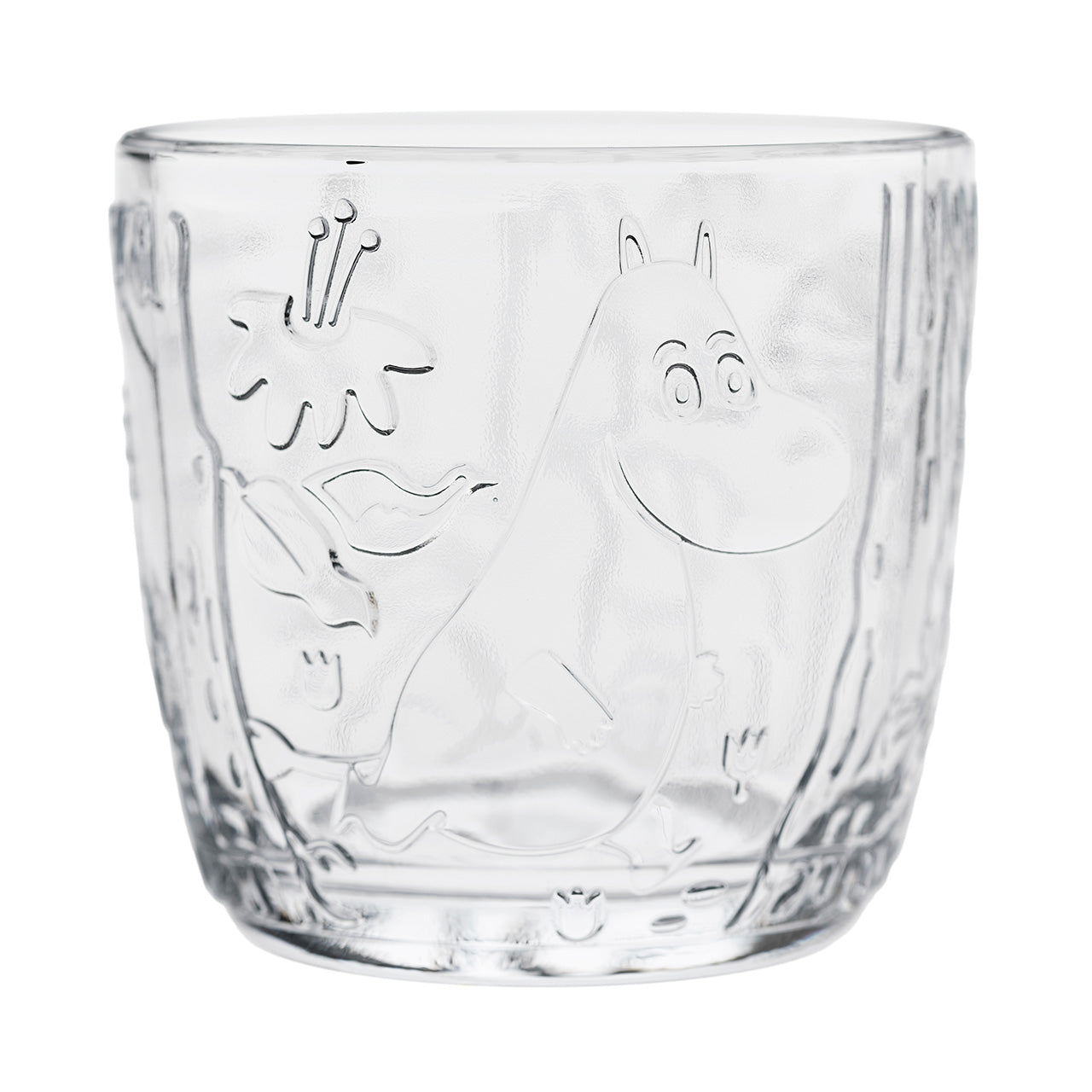 Moomin tumbler 28cl clear 2pc