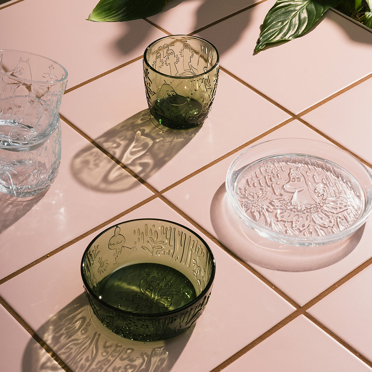 Moomin bowl 35cl pine green