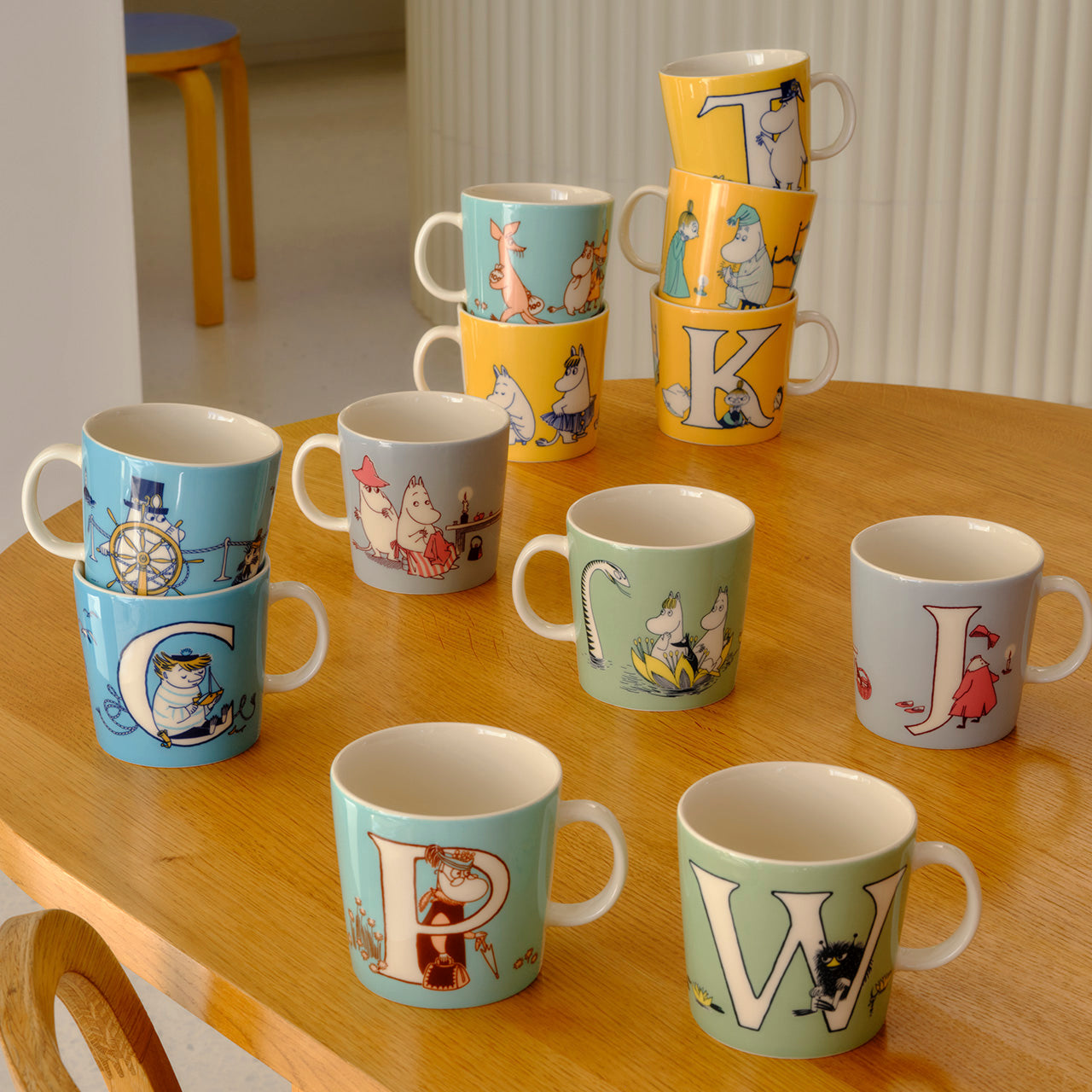 Moomin mug 0,4L ABC T | Moomin Arabia