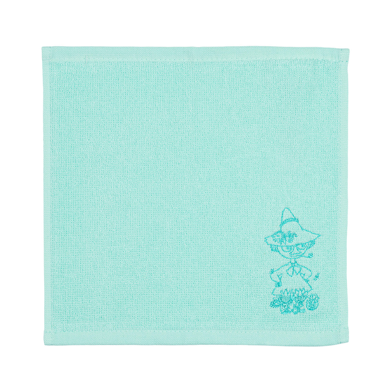 Moomin towel 25x25cm Snufkin mint