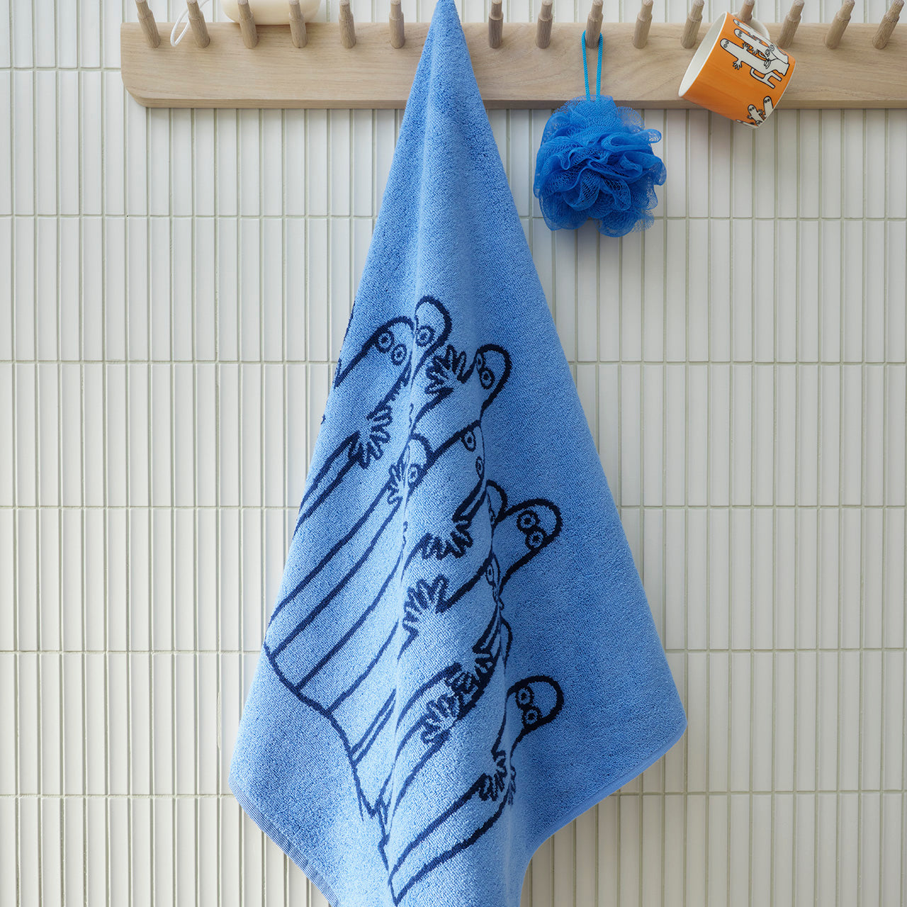 Moomin bath towel 70x140cm Hattifatteners