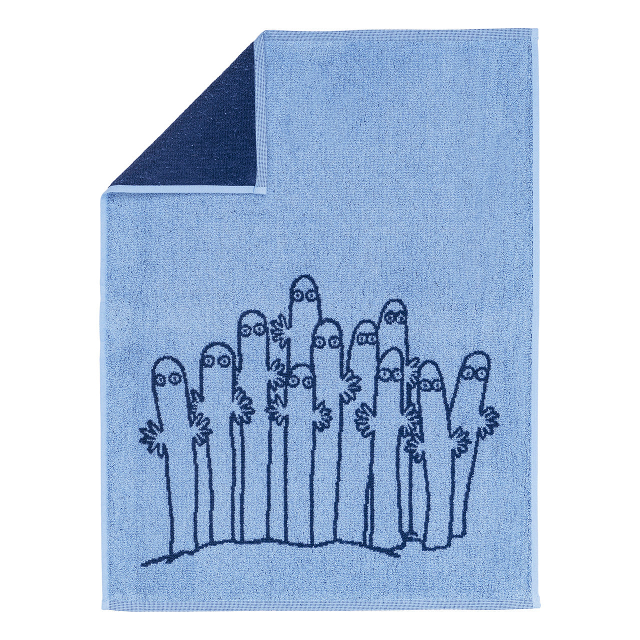 Moomin hand towel 50x70cm Hattifatteners