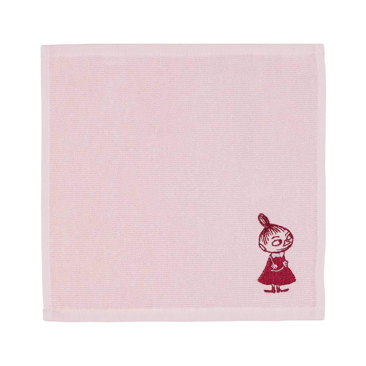 Moomin towel 25x25cm Little My pink