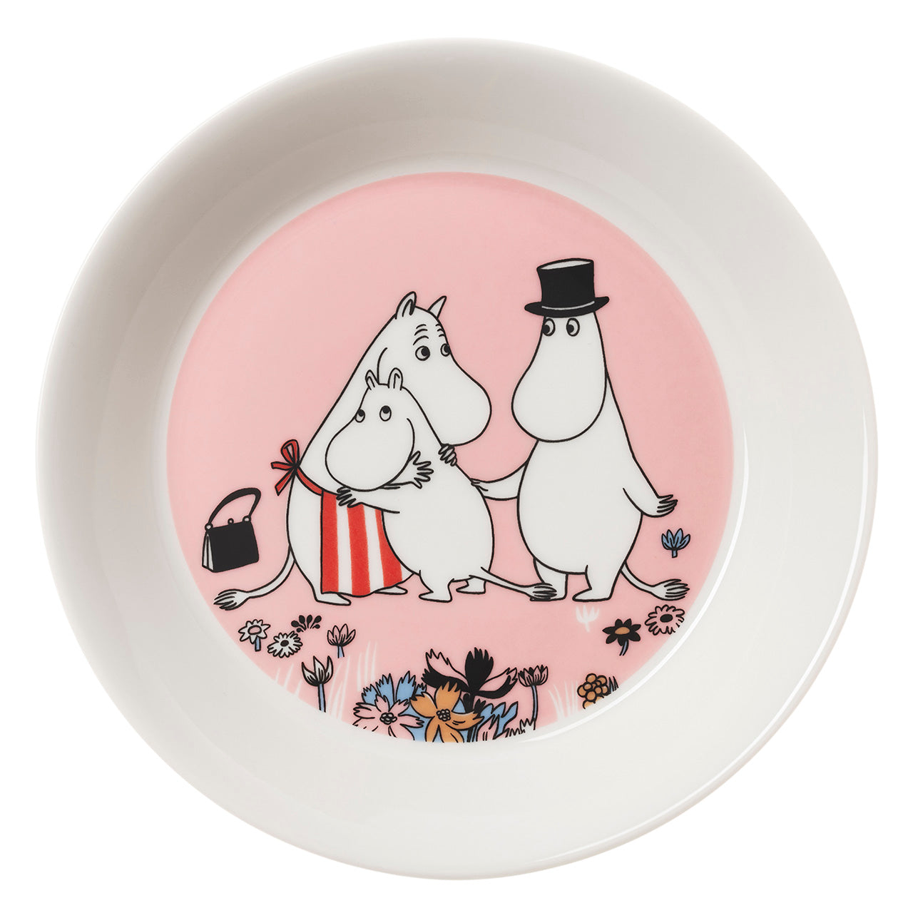 Moomin saucer 15cm Family Time 80