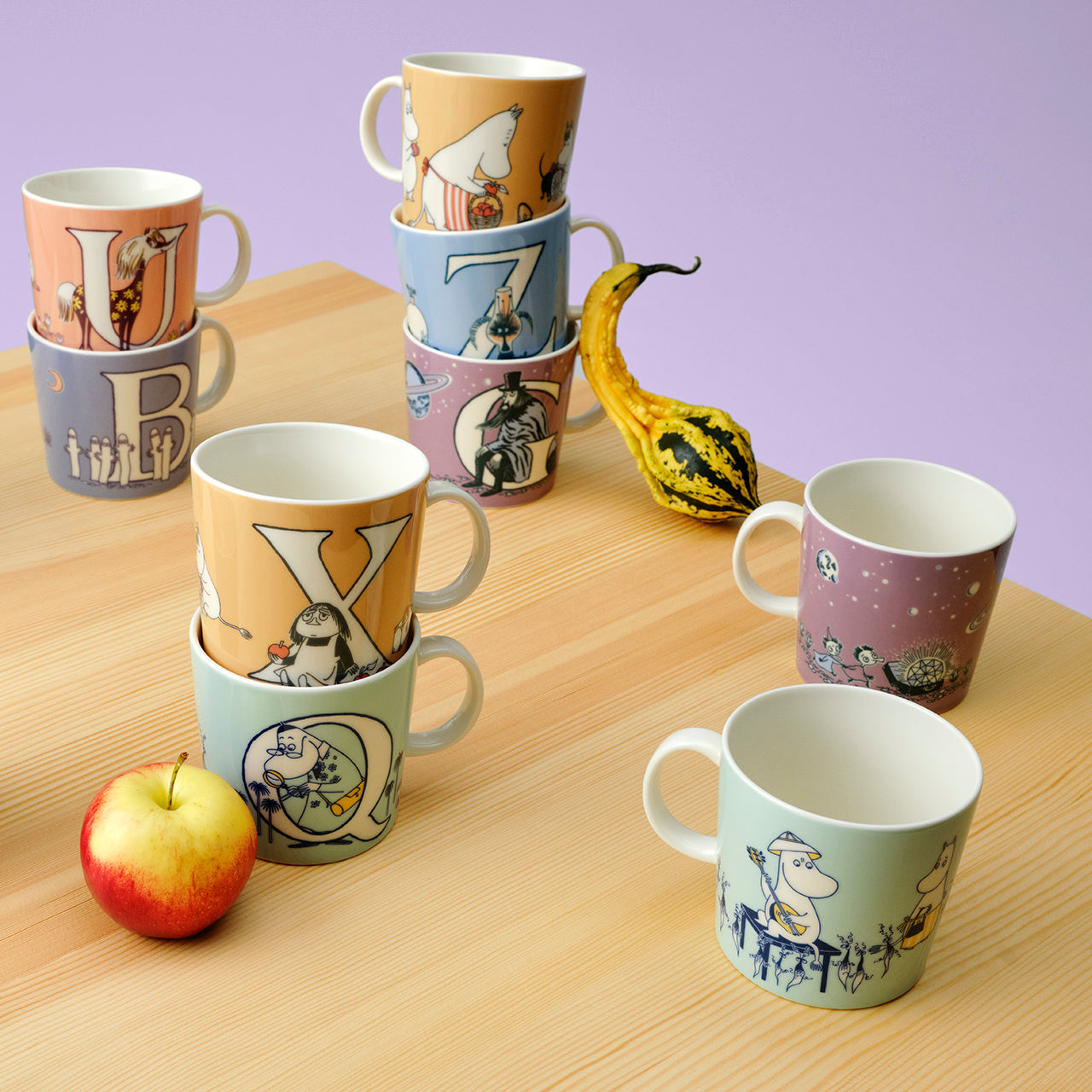 Moomin mug 0,4L ABC Q | Moomin Arabia