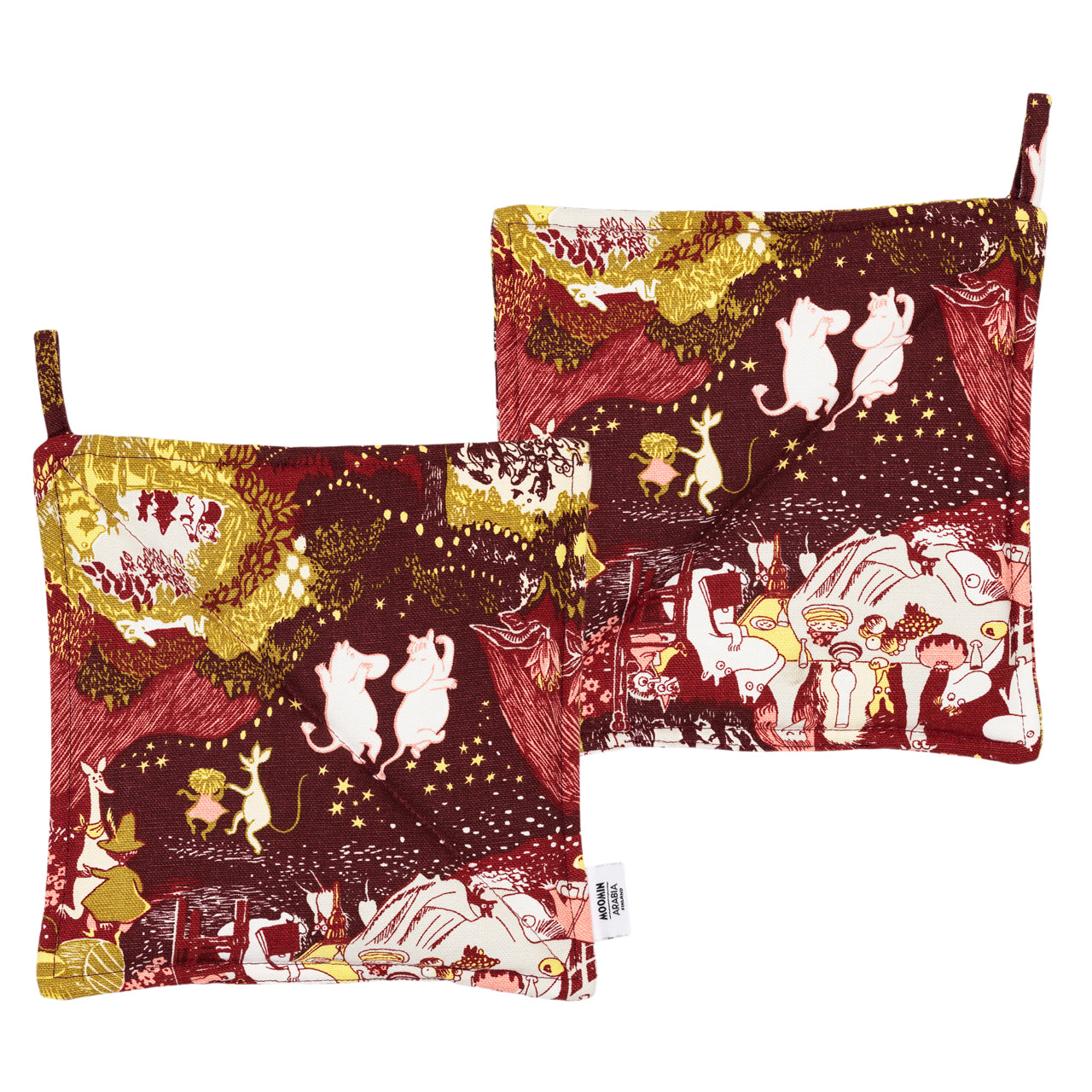 Moomin pot holder set 22x22cm Festive Moments