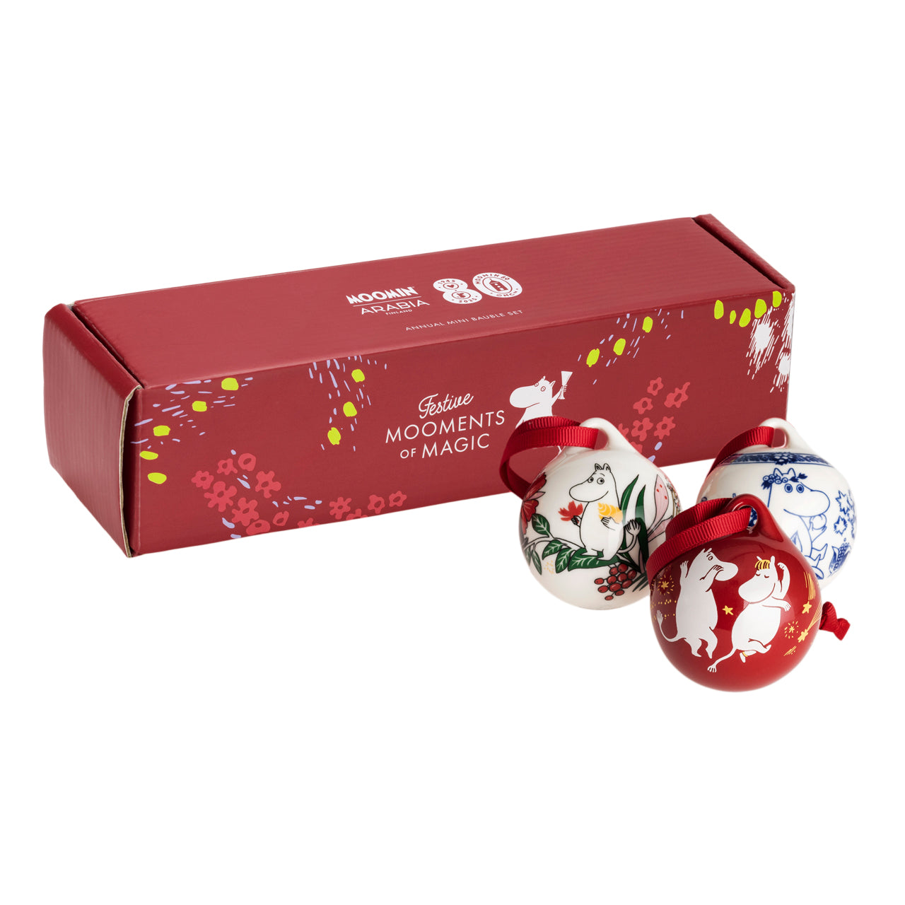 Mummis årlige minikulesett, 3 stk.