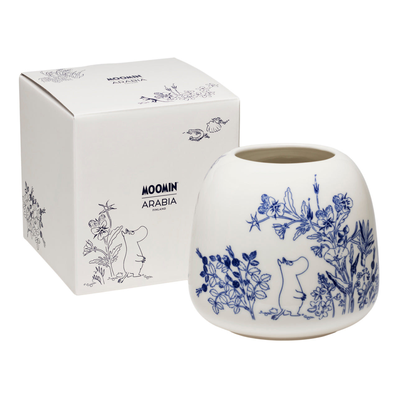 Moomin vase 153x144mm Haru | Moomin Arabia