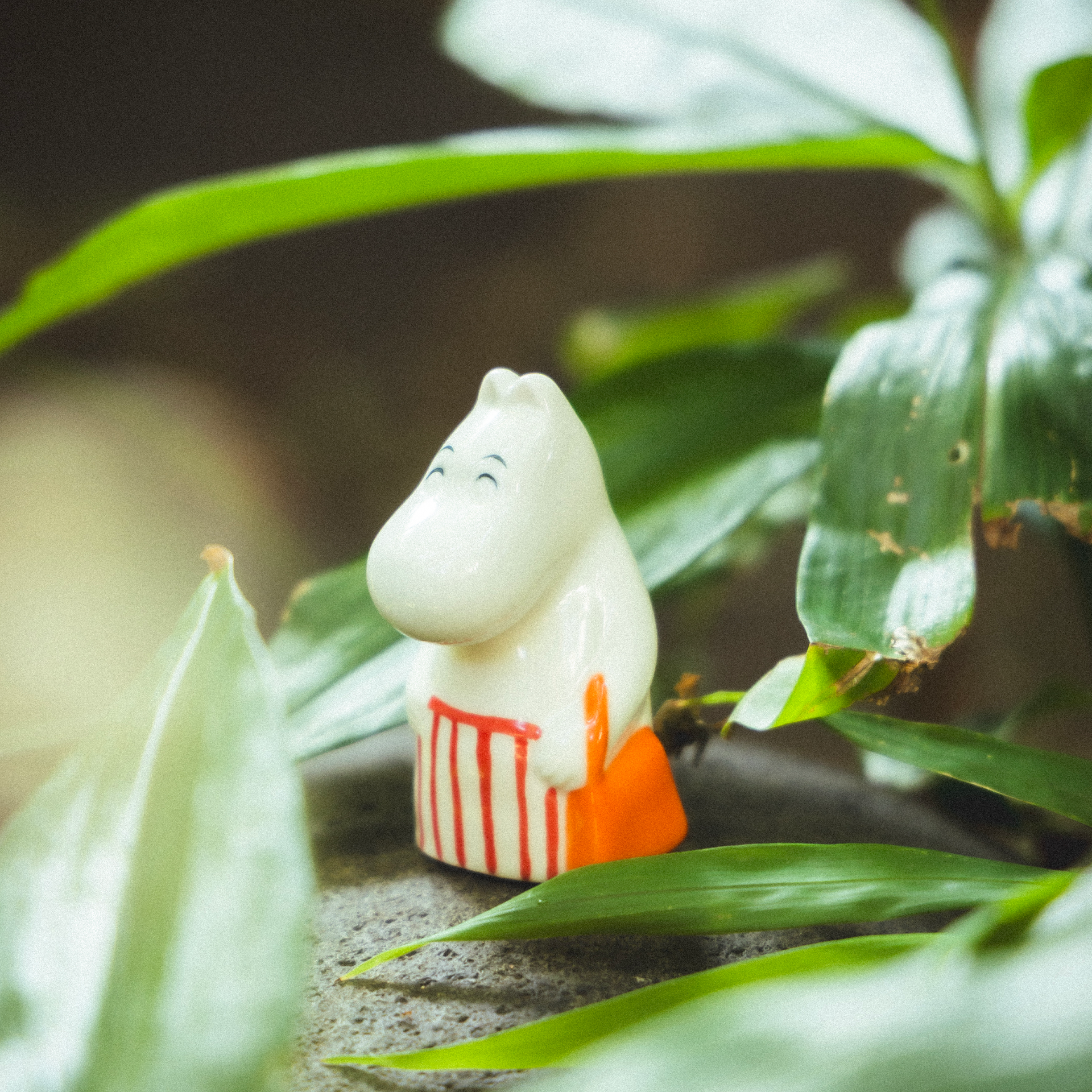 Mummi minifigur Mummimamma oransje