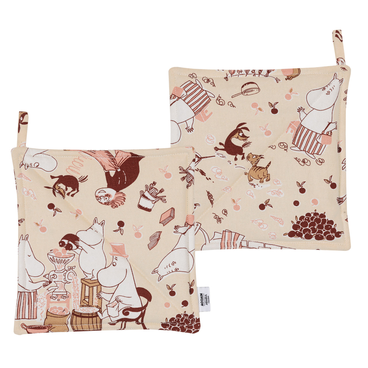 Moomin pot holder set 22x22cm Housekeeping