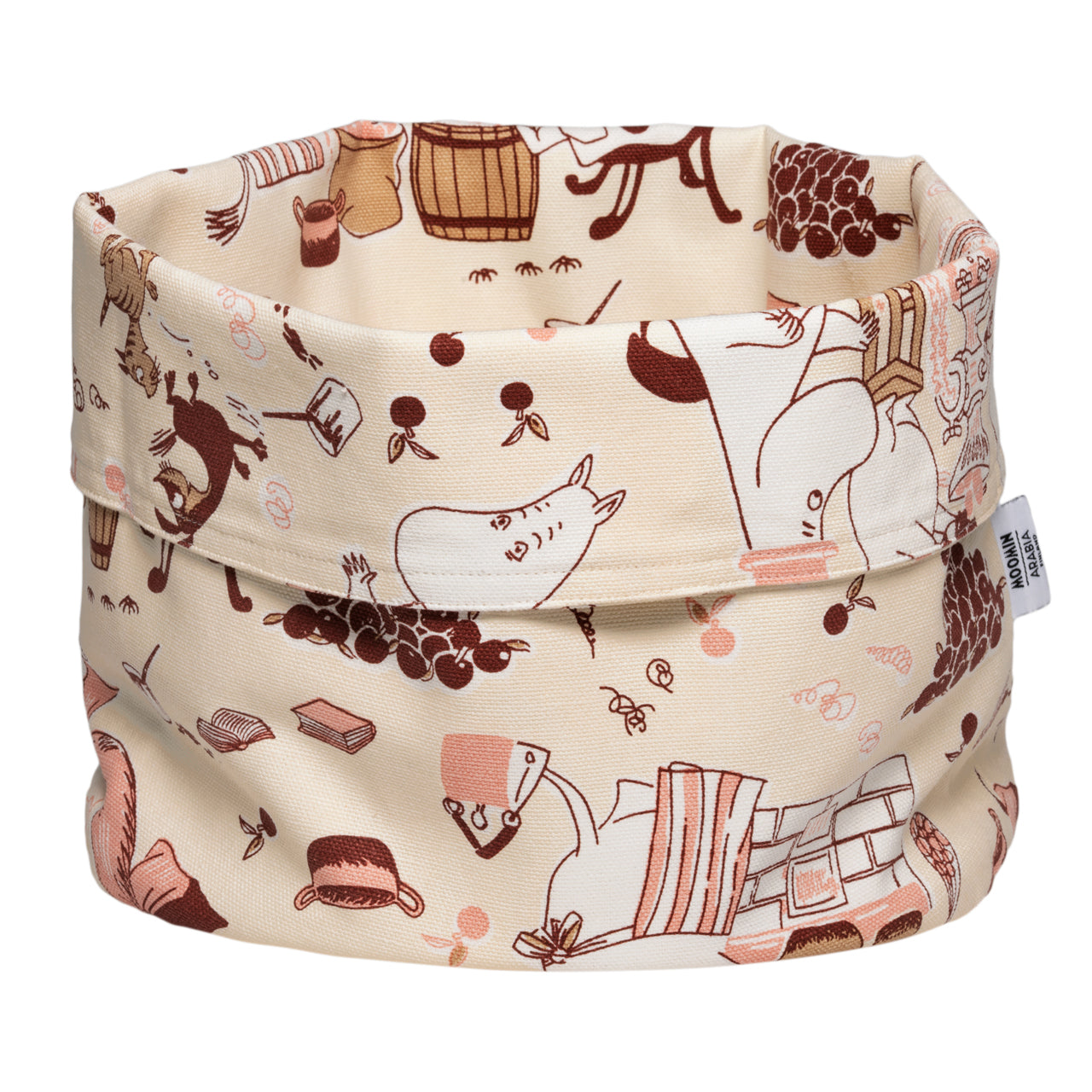 Moomin storage basket oval 26cm Housekeeping