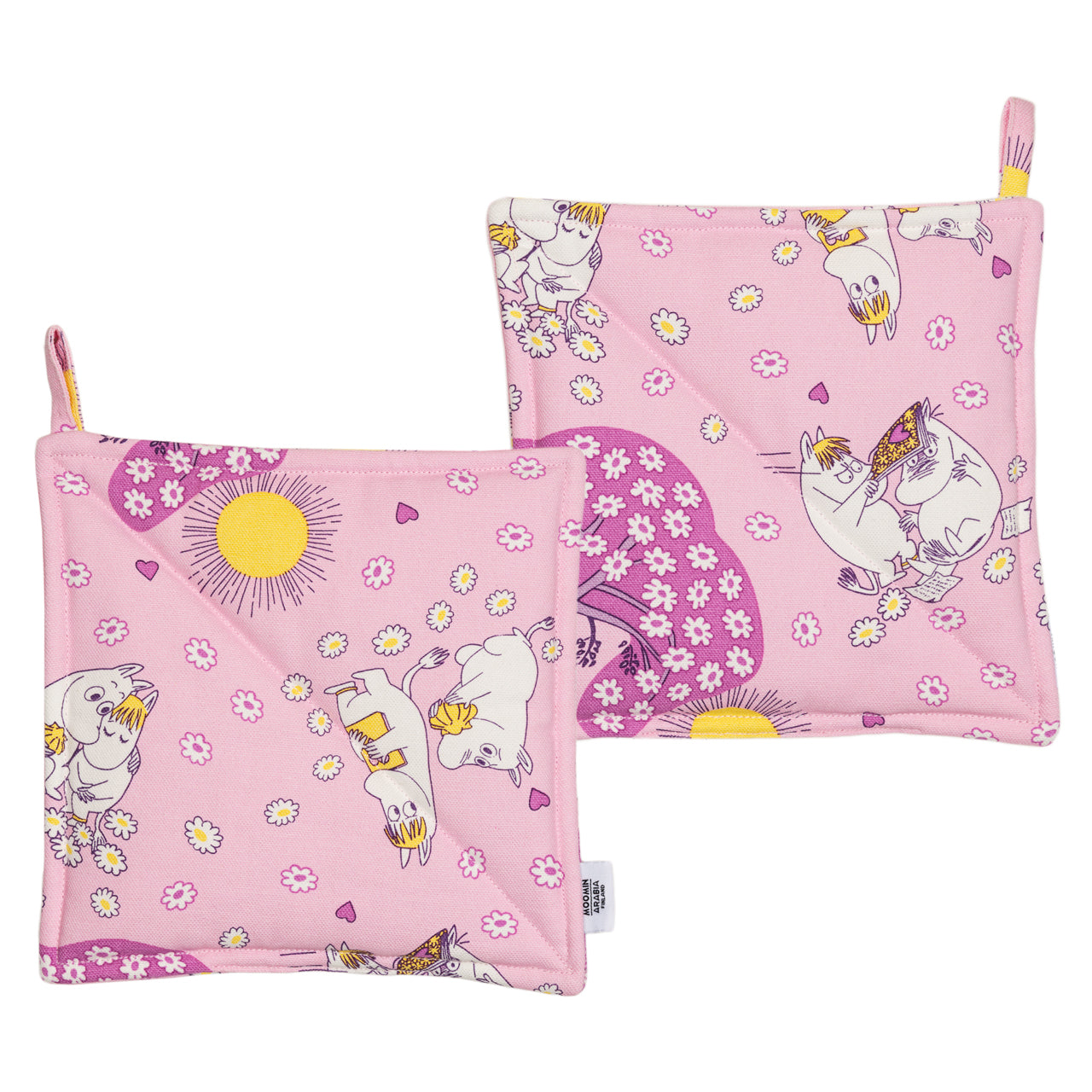 Moomin pot holder set 22x22cm Sweethearts