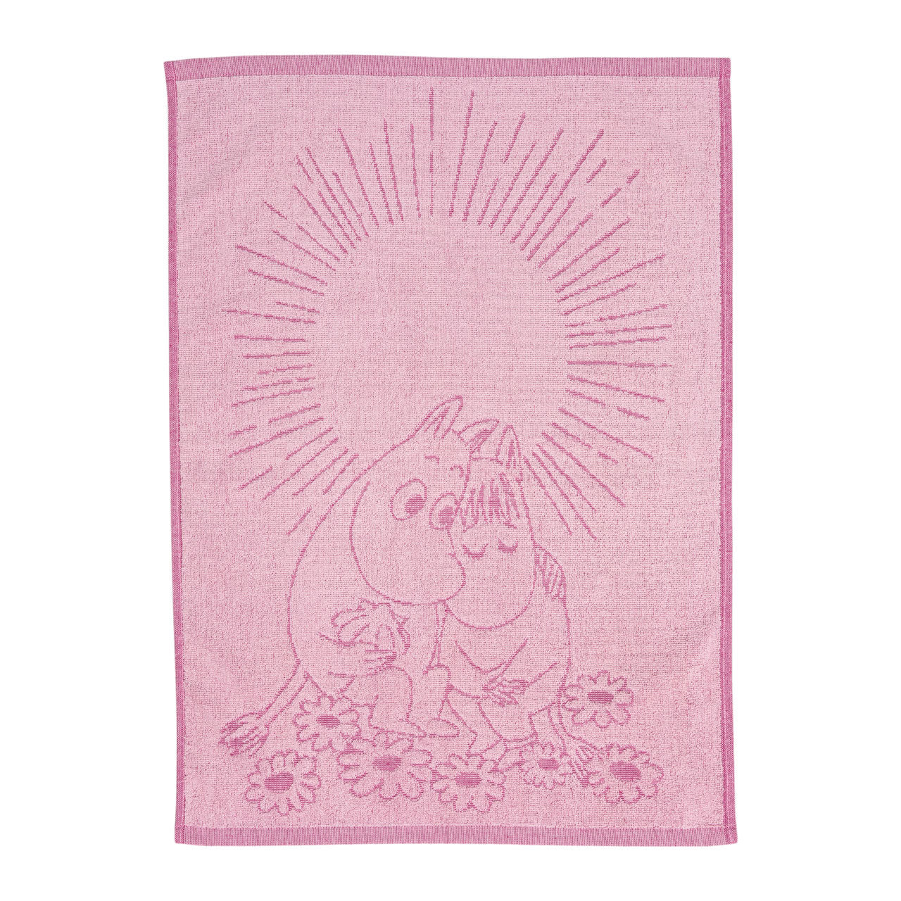 Moomin hand towel 50x70cm Sweethearts pink