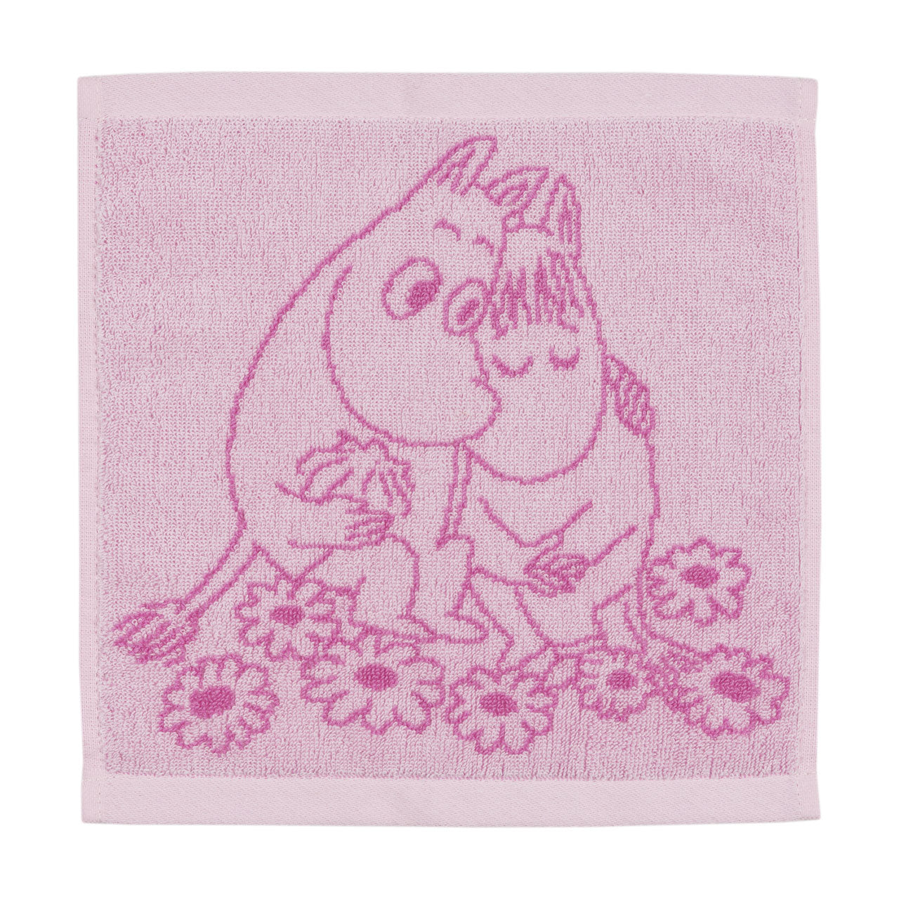 Moomin towel 25x25cm Sweethearts pink | Moomin Arabia