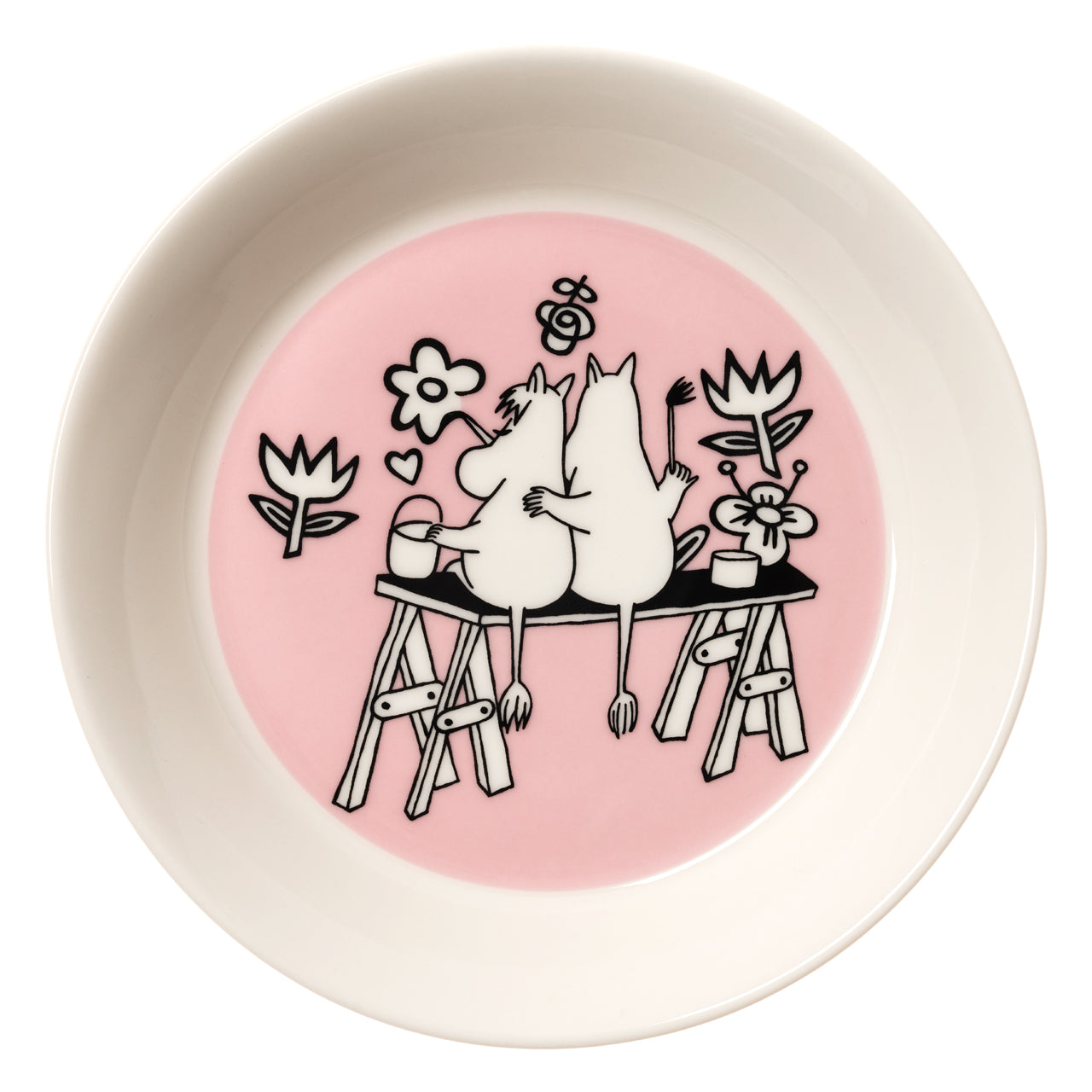 Moomin saucer 15cm Love 30
