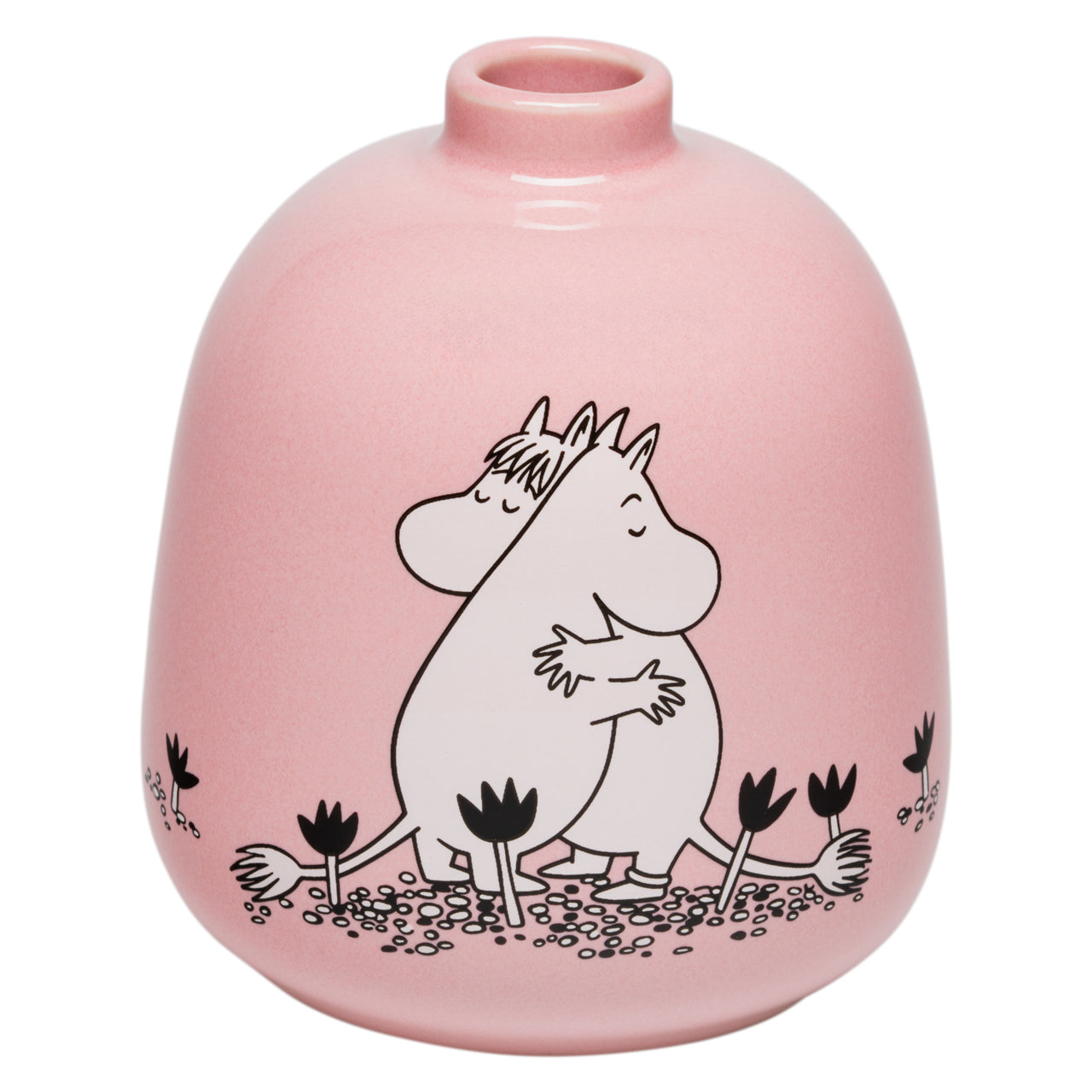 【限定品】Moomin ARABIA ミニフィギュア LOVE 1082615_moomin_vase_83mm_love_