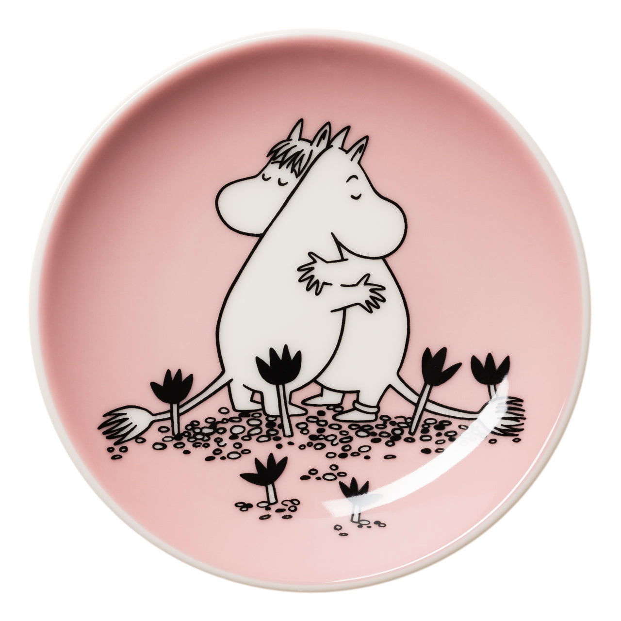 Moomin mini plate 10,5cm Love 30 Box