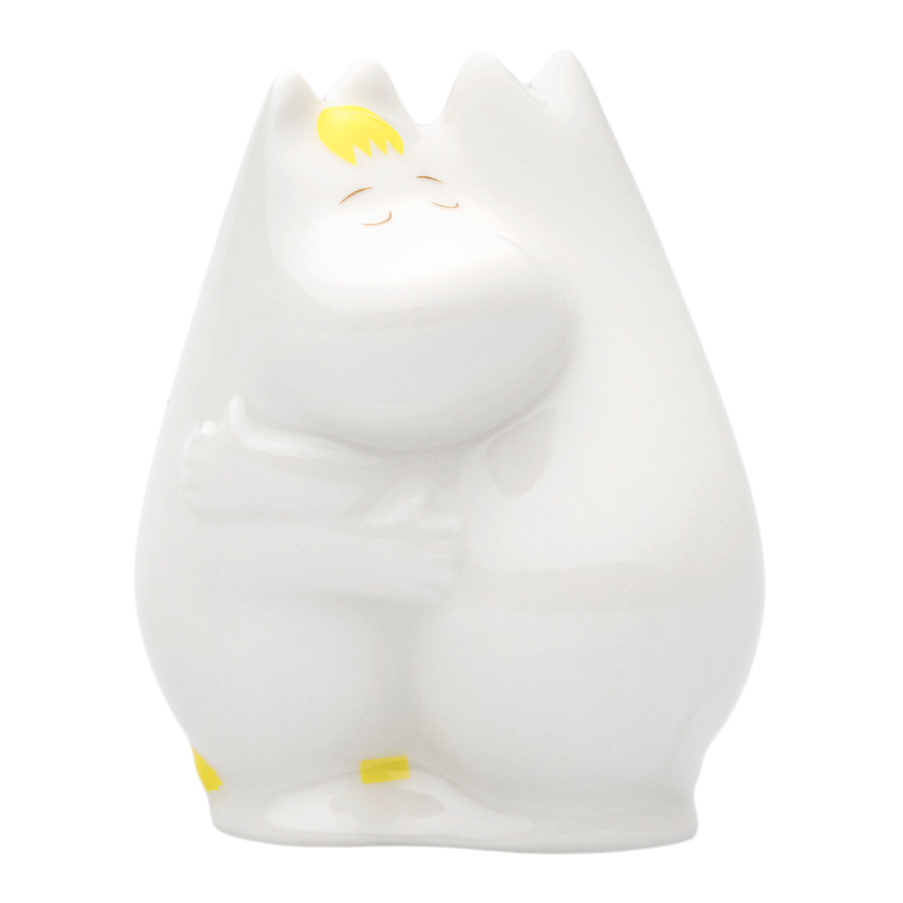 【限定品】Moomin Shop Moomin Official The - Pink 10,5cm Plate Mini Love Moomin LOVE ミニフィギュア ARABIA 置物