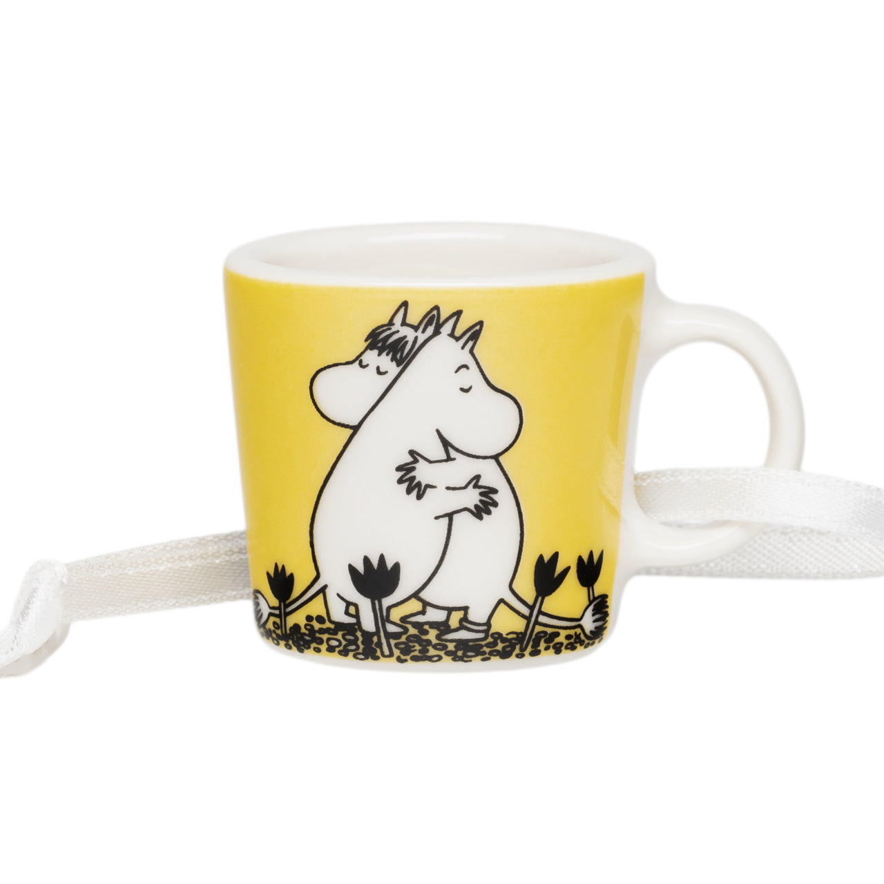 Moomin mini mug Love yellow