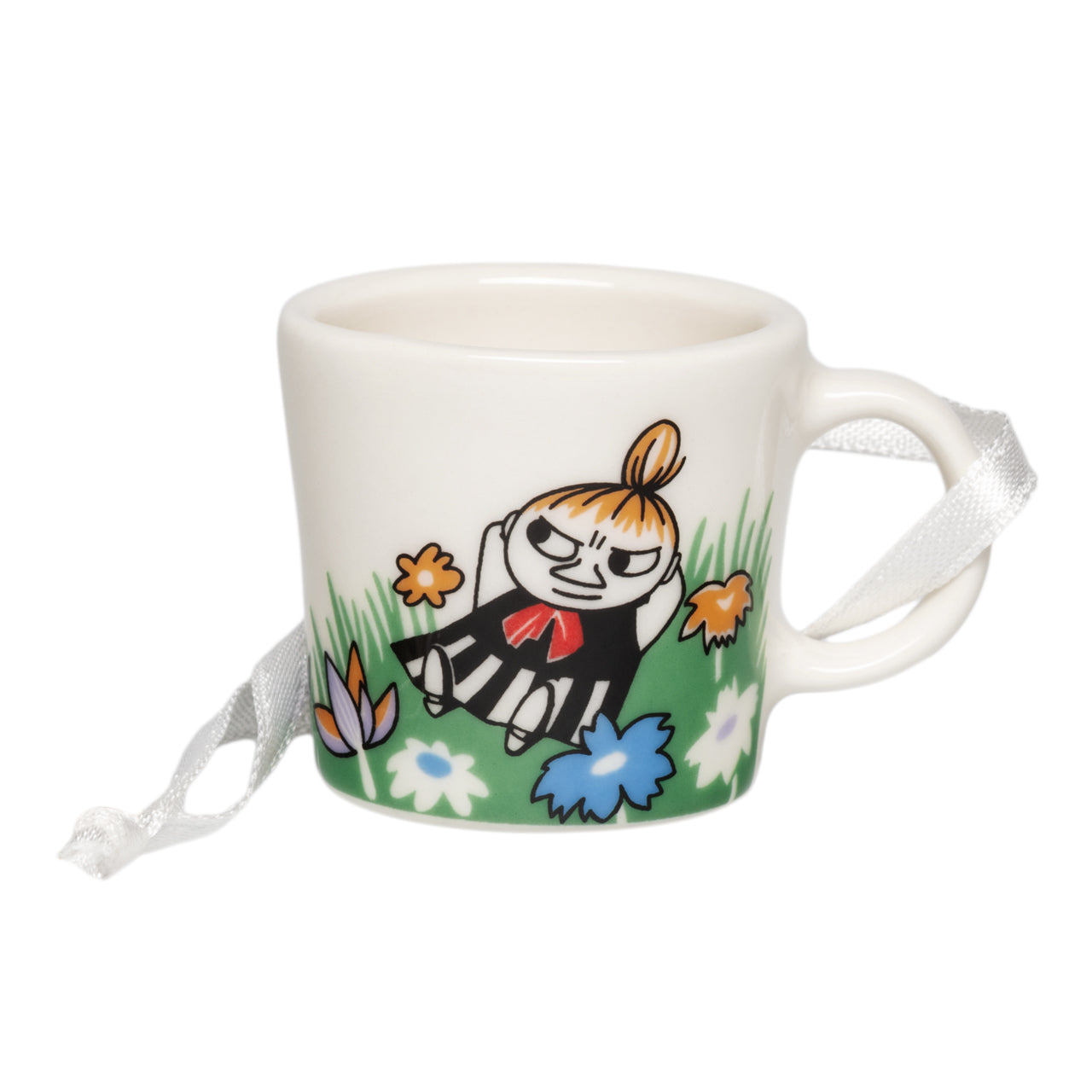 Moomin mini mug Little My and meadow