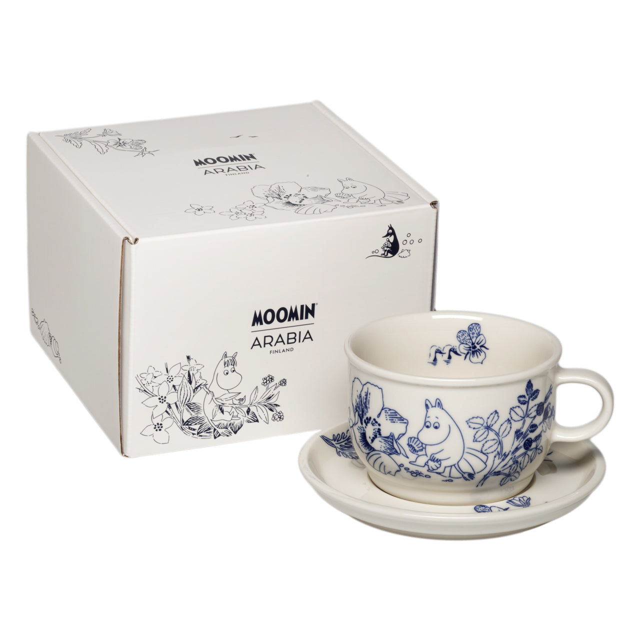 【はる】ムーミン Moomin cup & saucer set Haru | Moomin Arabia