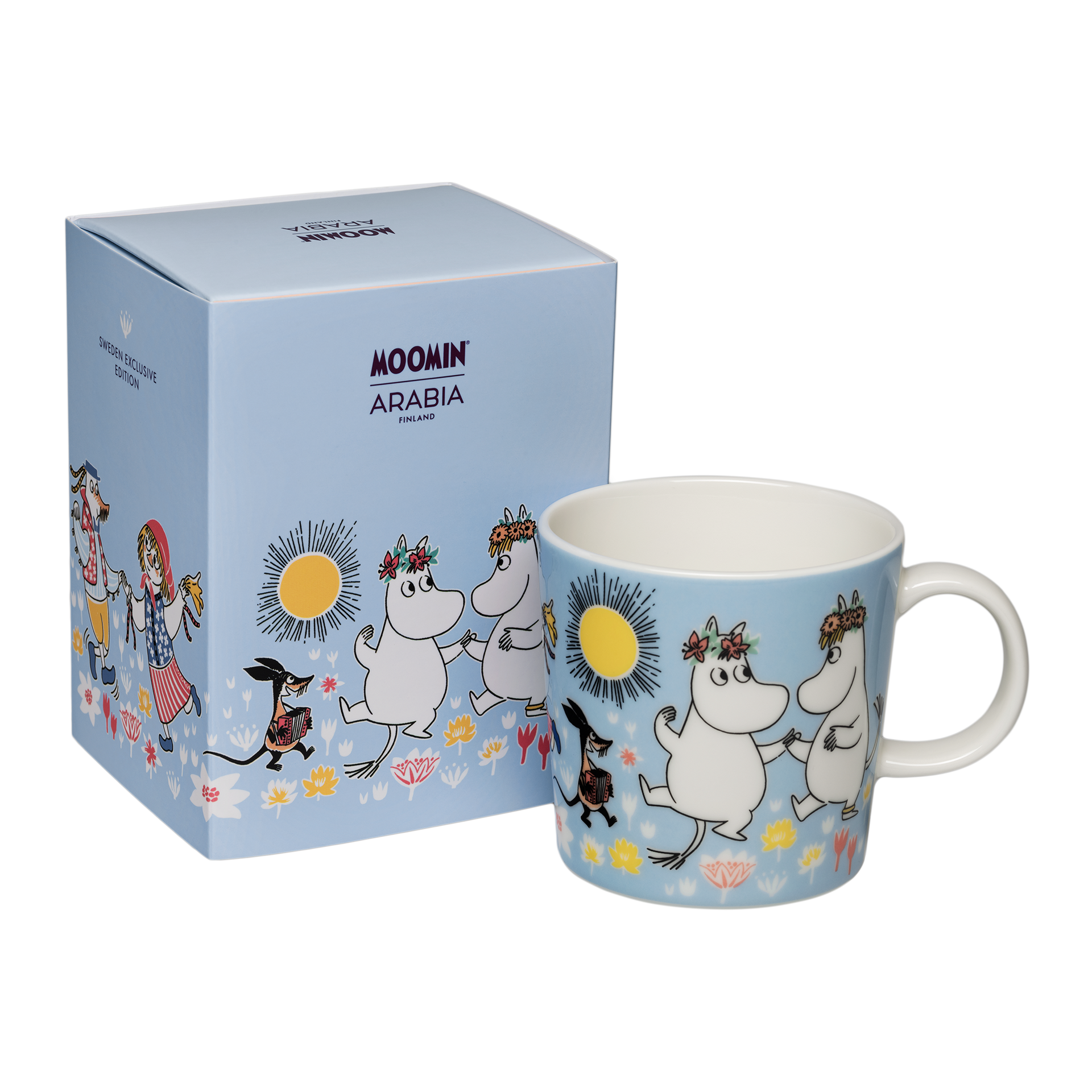 Mumin mugg 0,3L Sommardans