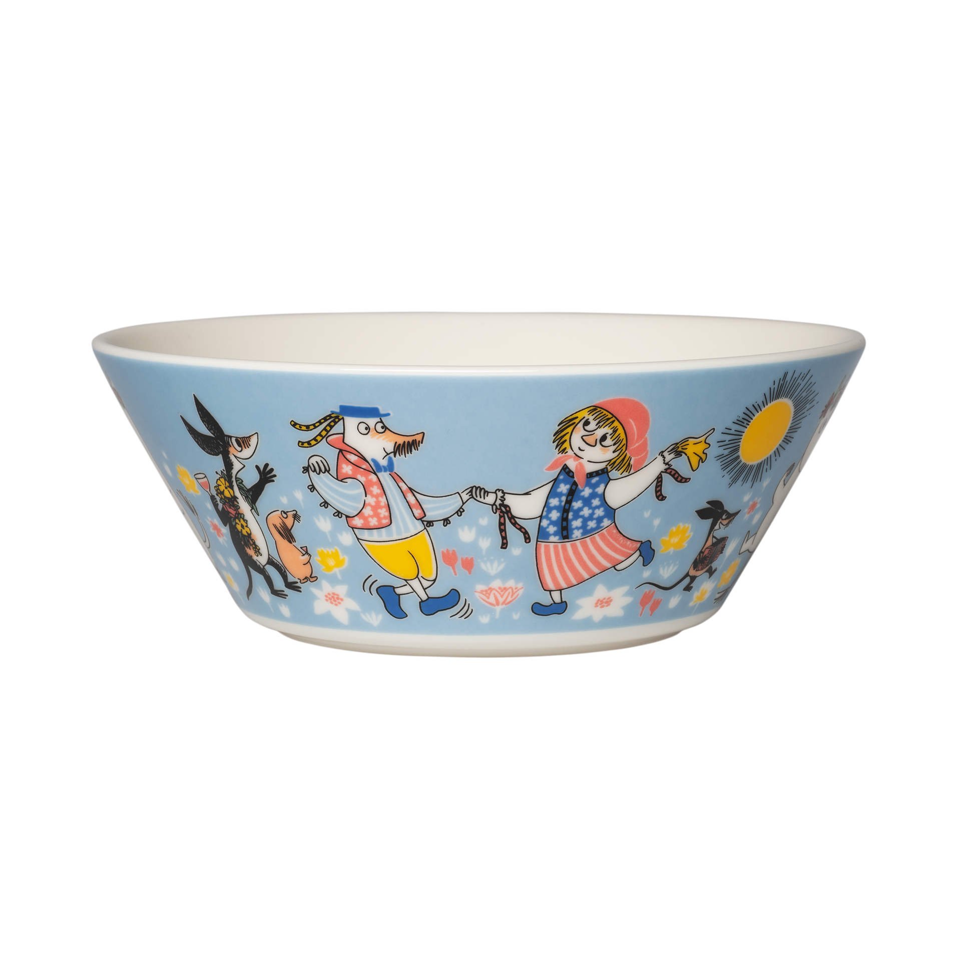 Mumin skål 15cm Sommardans