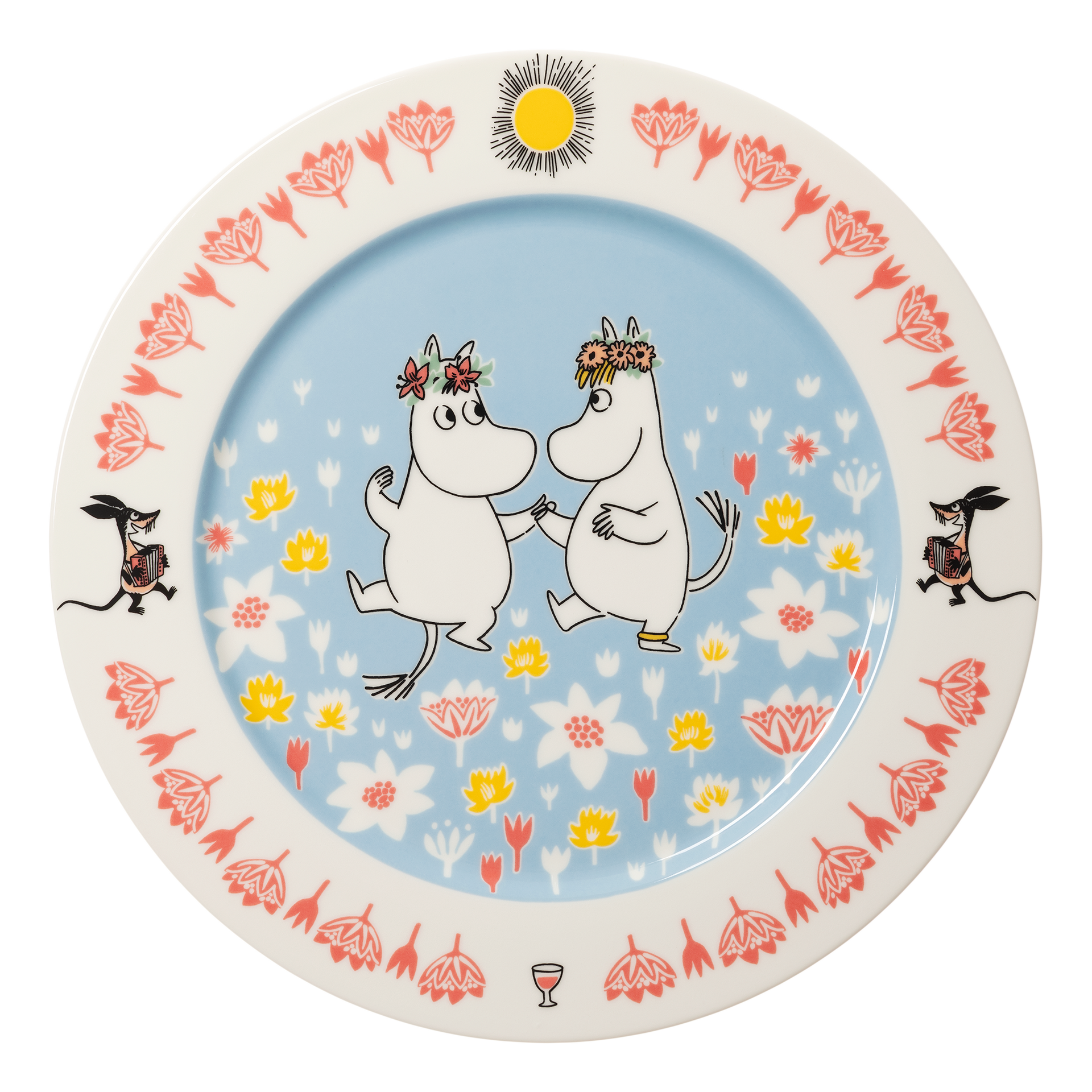 Mumin serving tallrik 30cm Sommardans