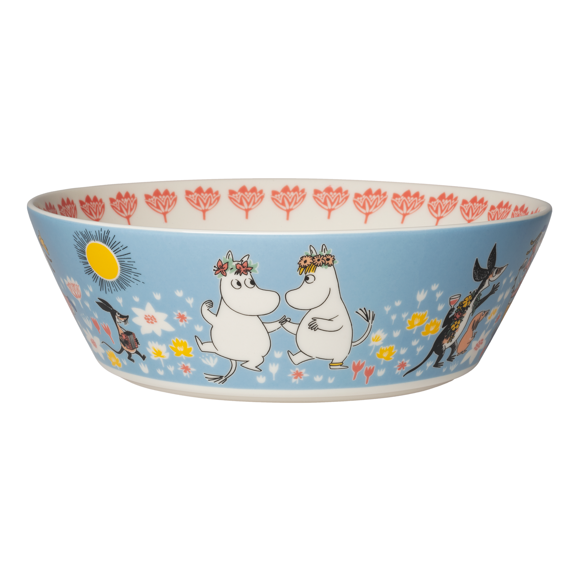 Mumin serveringsskål 23cm Sommardans