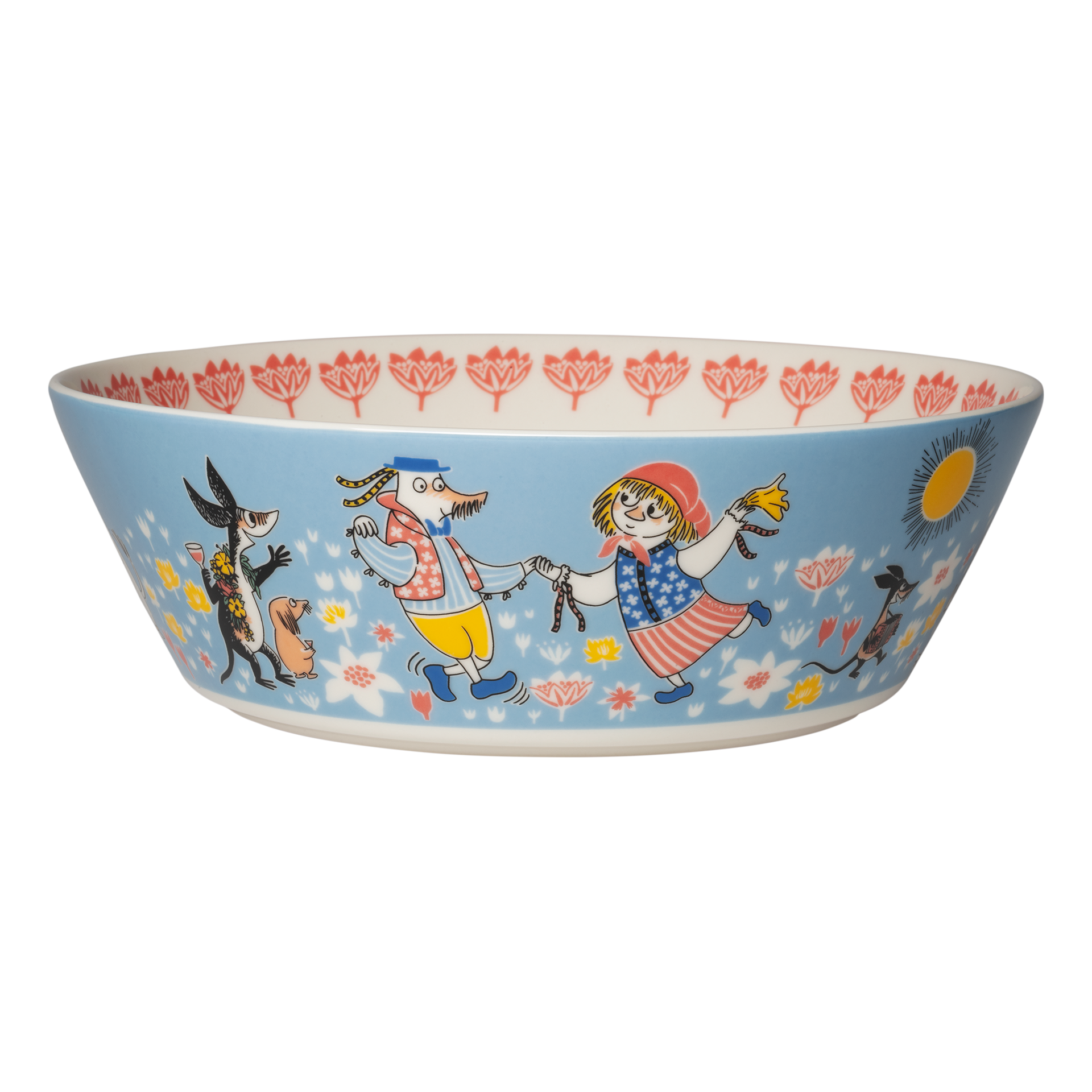 Mumin serveringsskål 23cm Sommardans