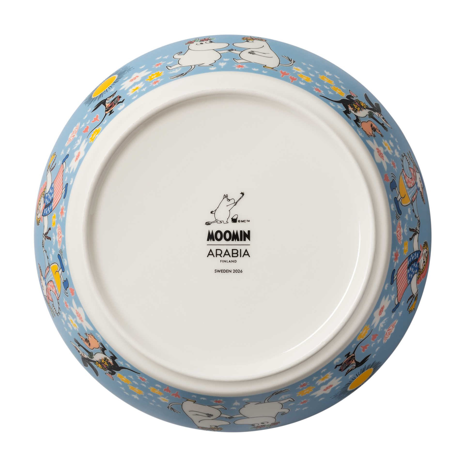 Mumin serveringsskål 23cm Sommardans