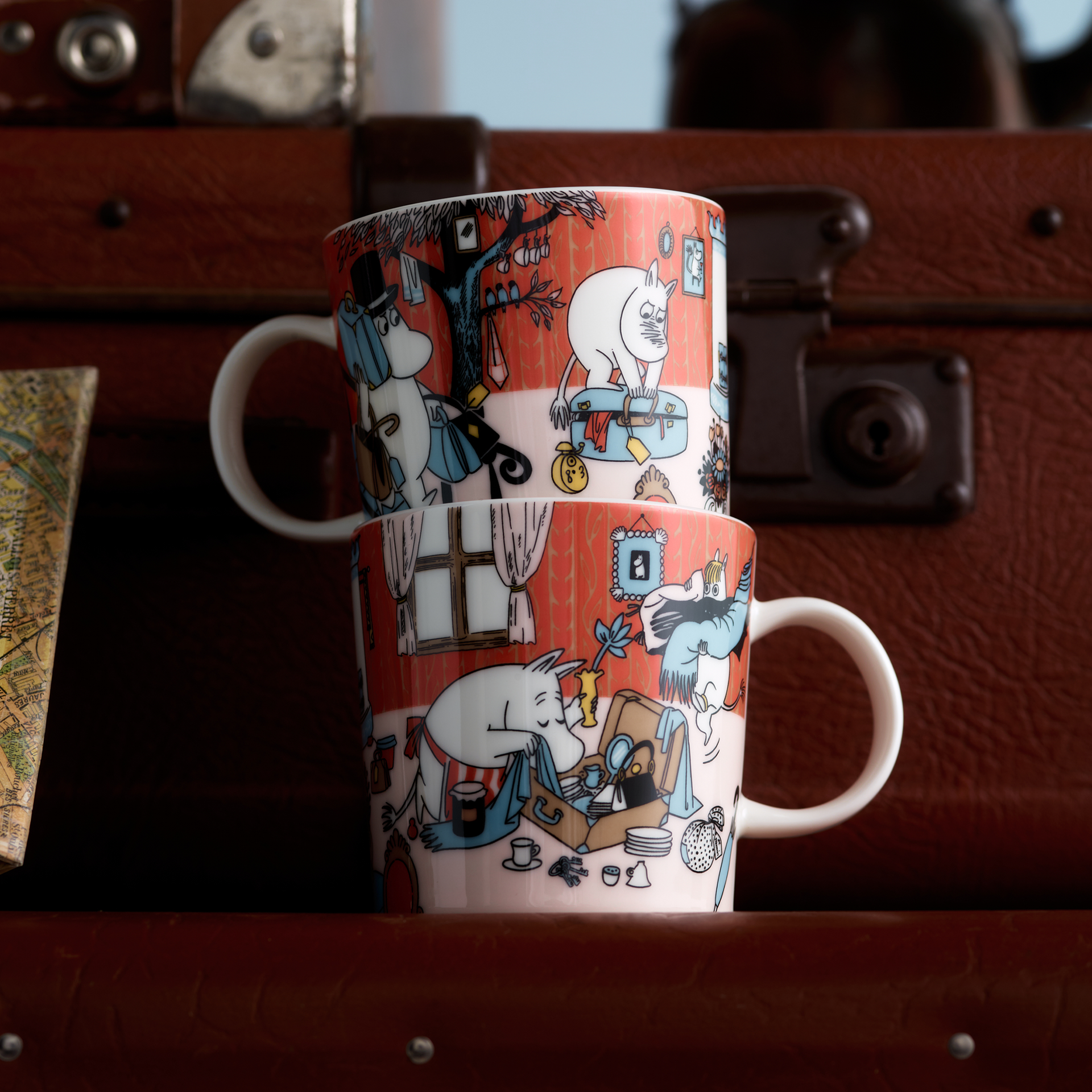 Mumin mugg 0,3L Redo för semester