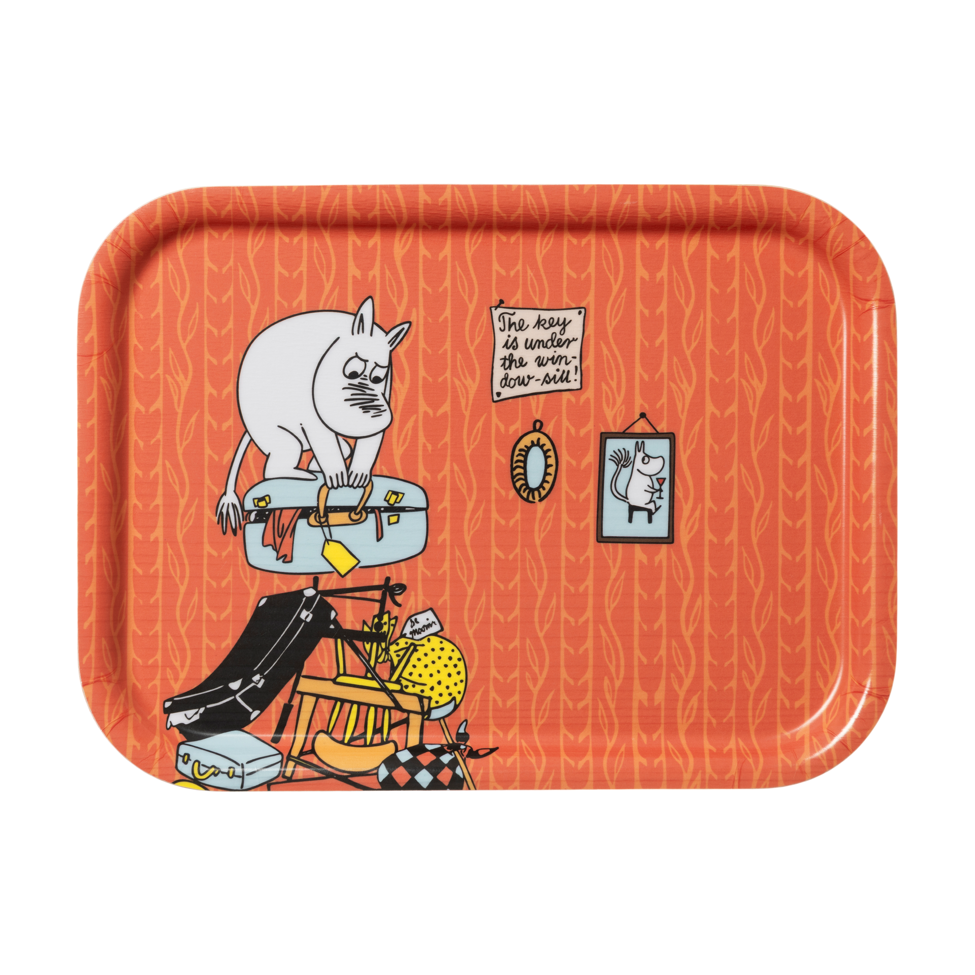 Moomin tray 27x20cm Holiday rush