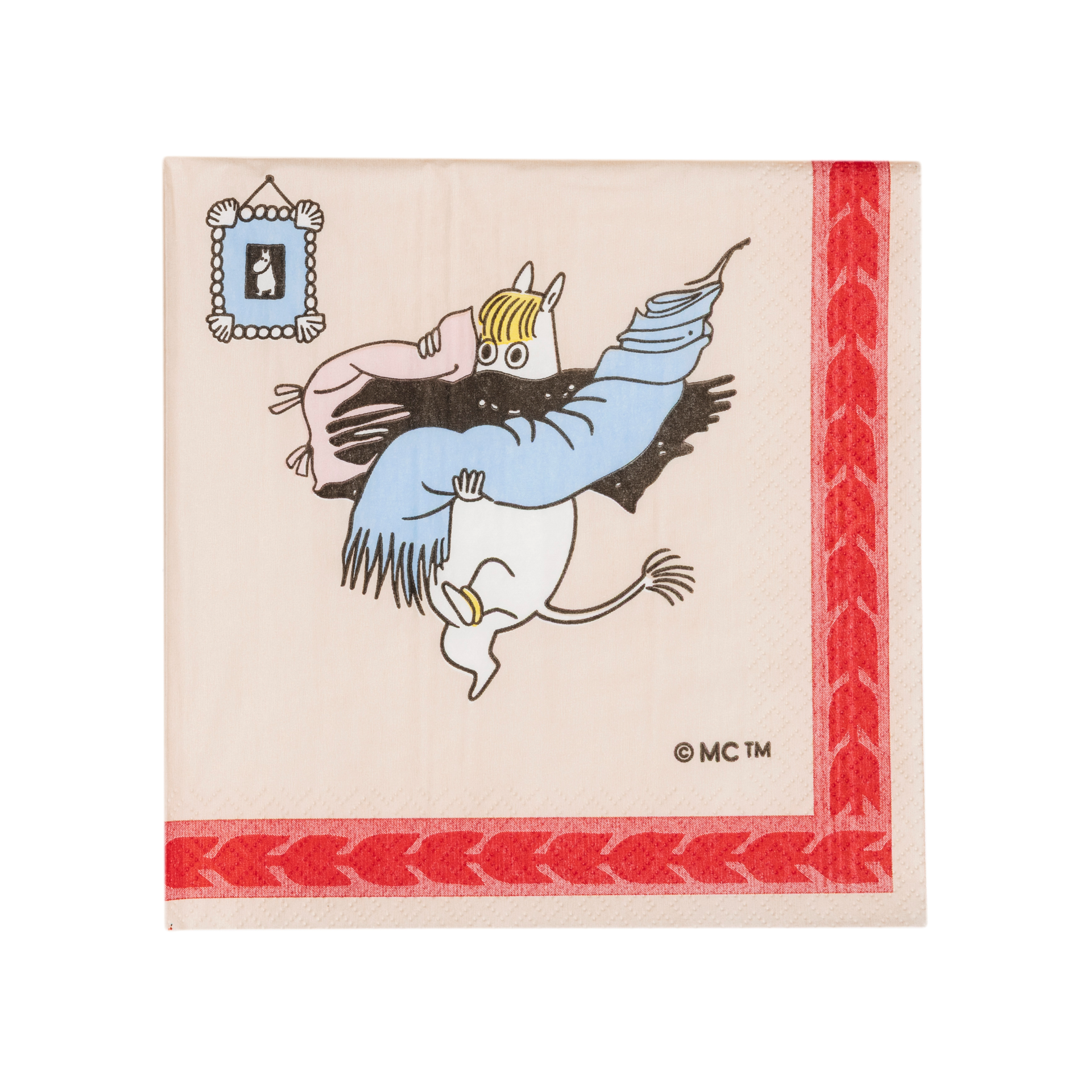 Mummi serviett 33x33cm Ferieklar