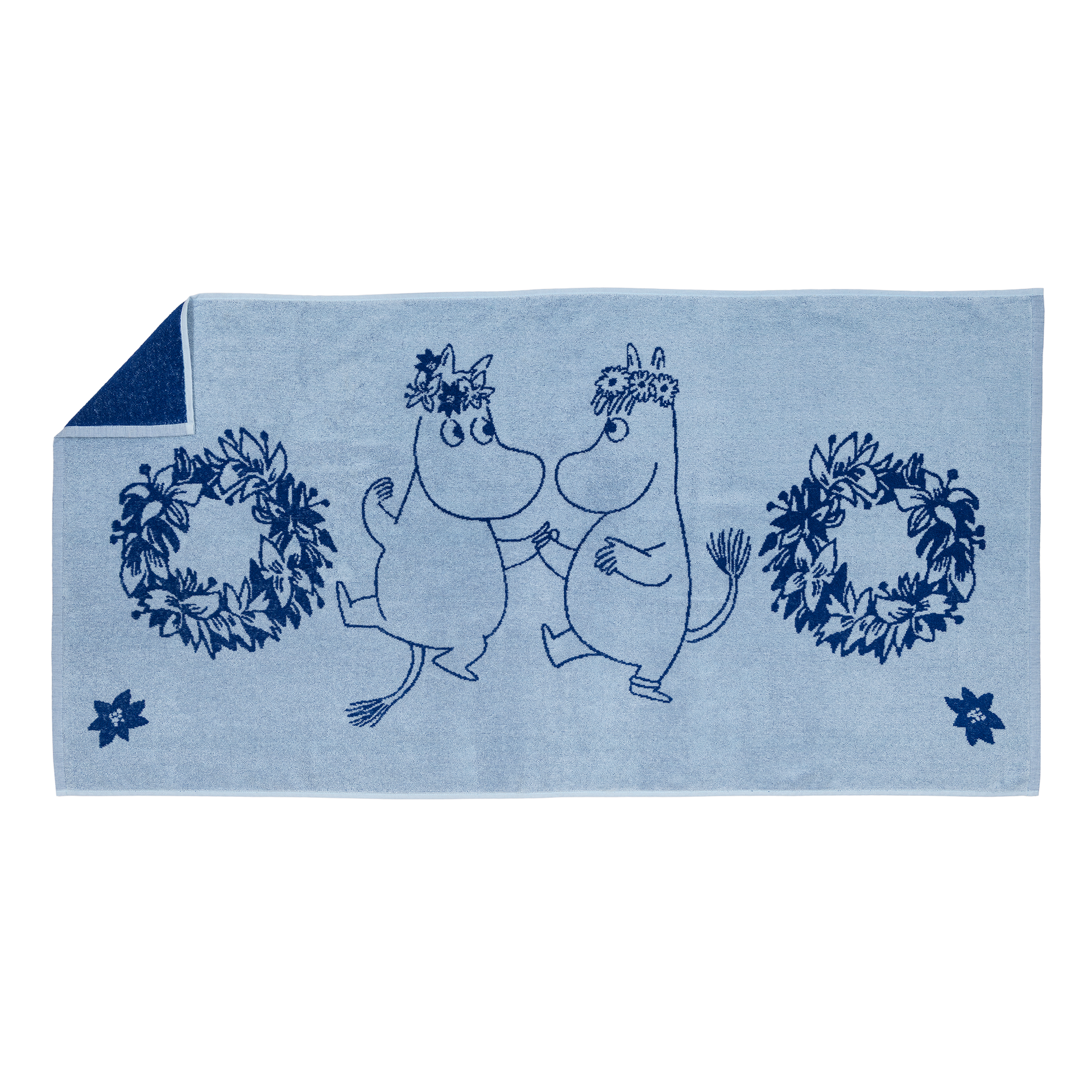 Mumin badhandduk 70x140cm Sommardans