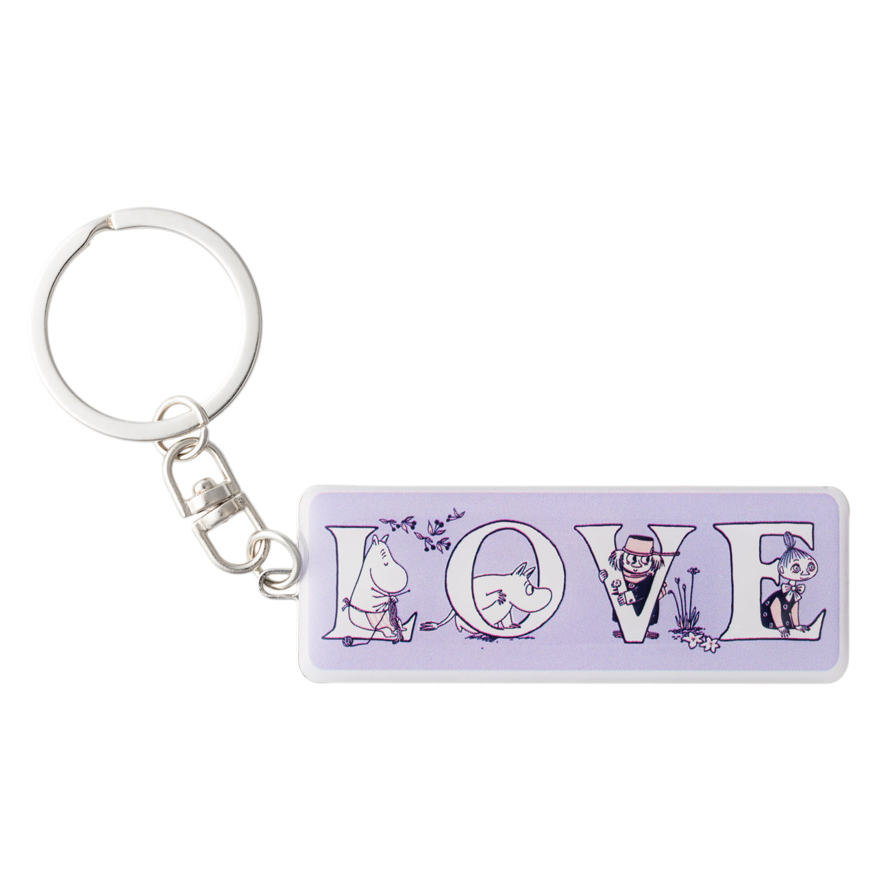 Moomin keychain Alphabets Love | Moomin Arabia