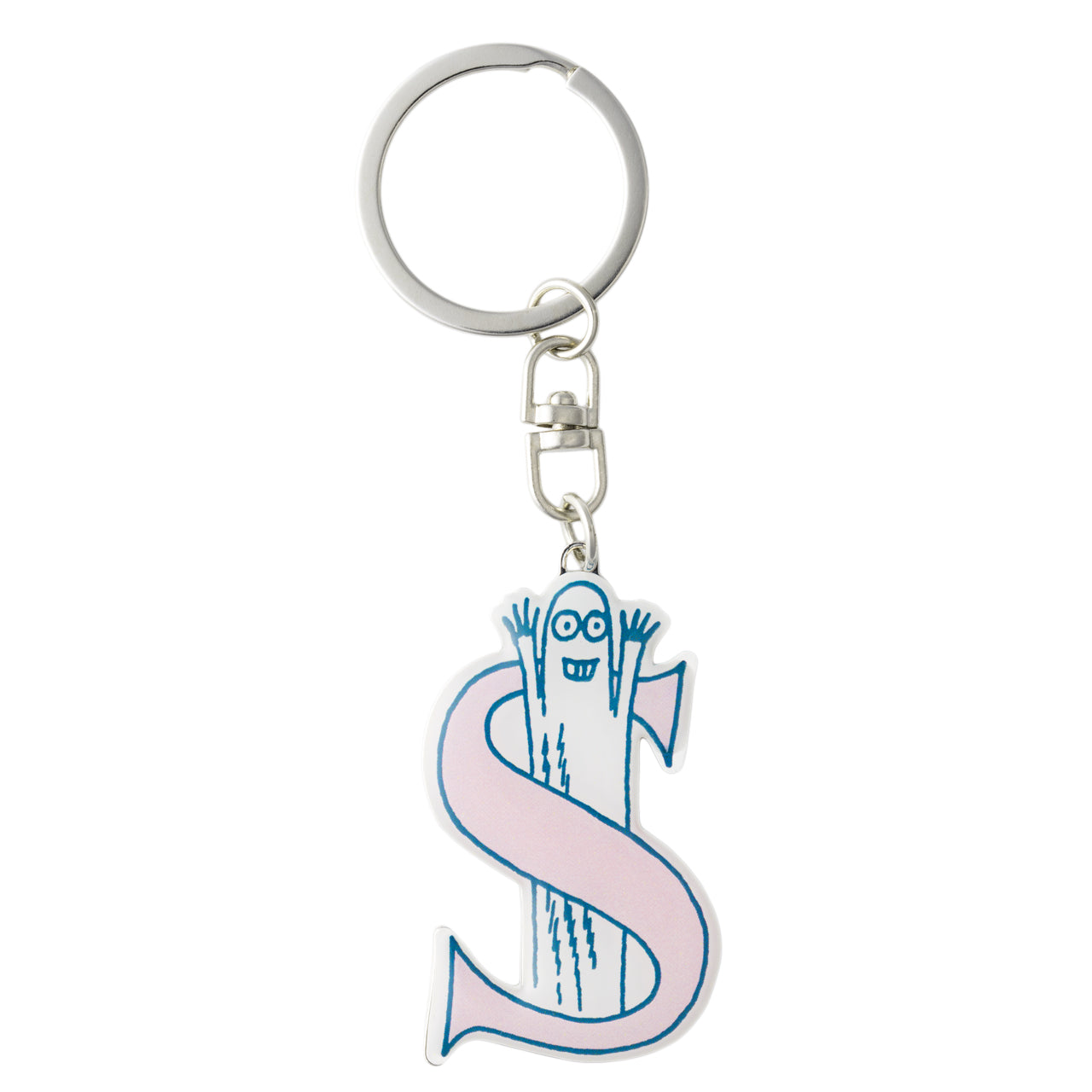 Moomin keychain Alphabets S