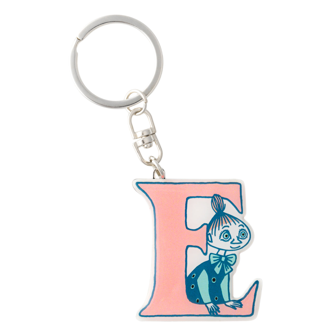 Moomin keychain Alphabets E