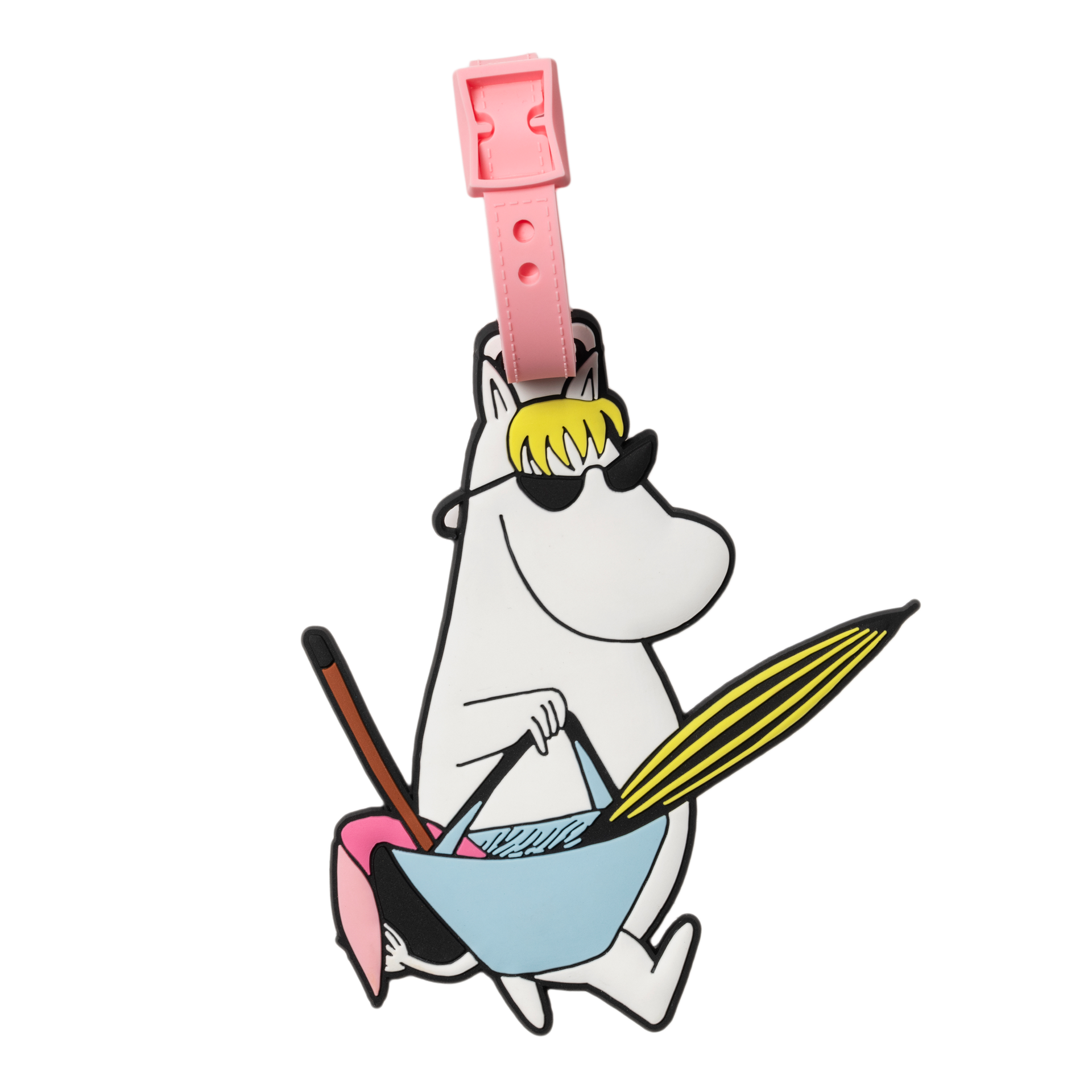 Snorkmaiden luggage tag.