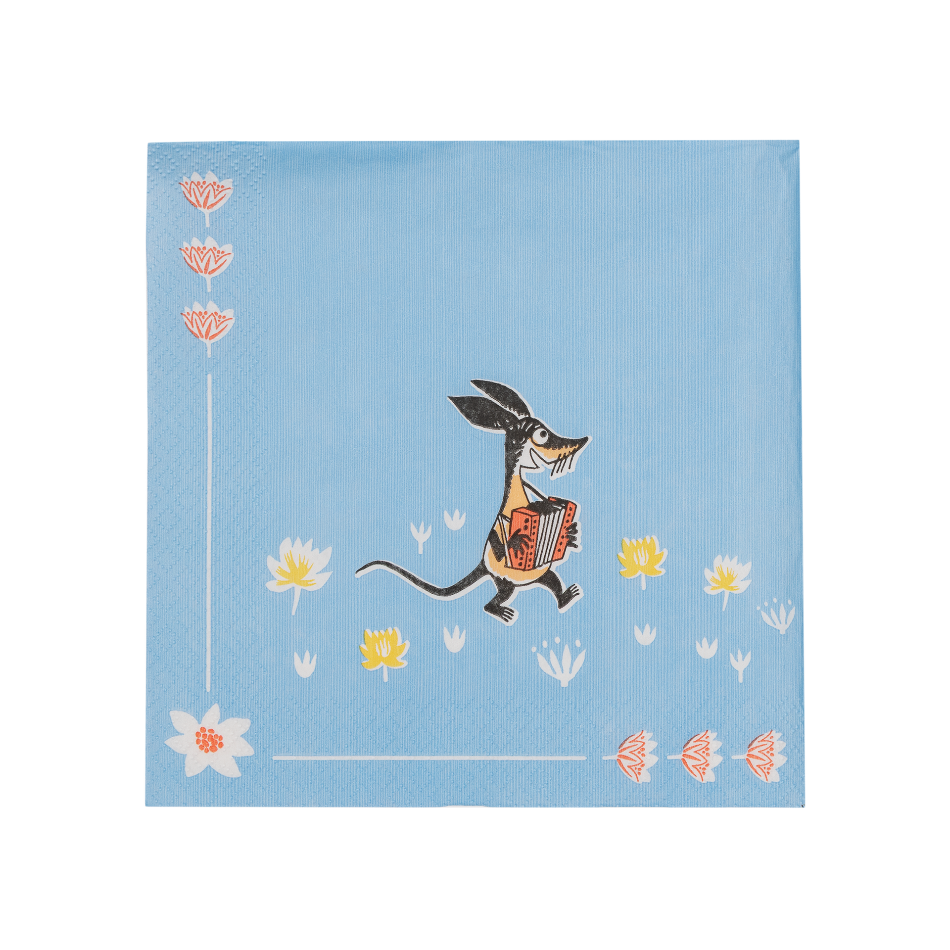 Mumin pappersservett 33cm Sommardans