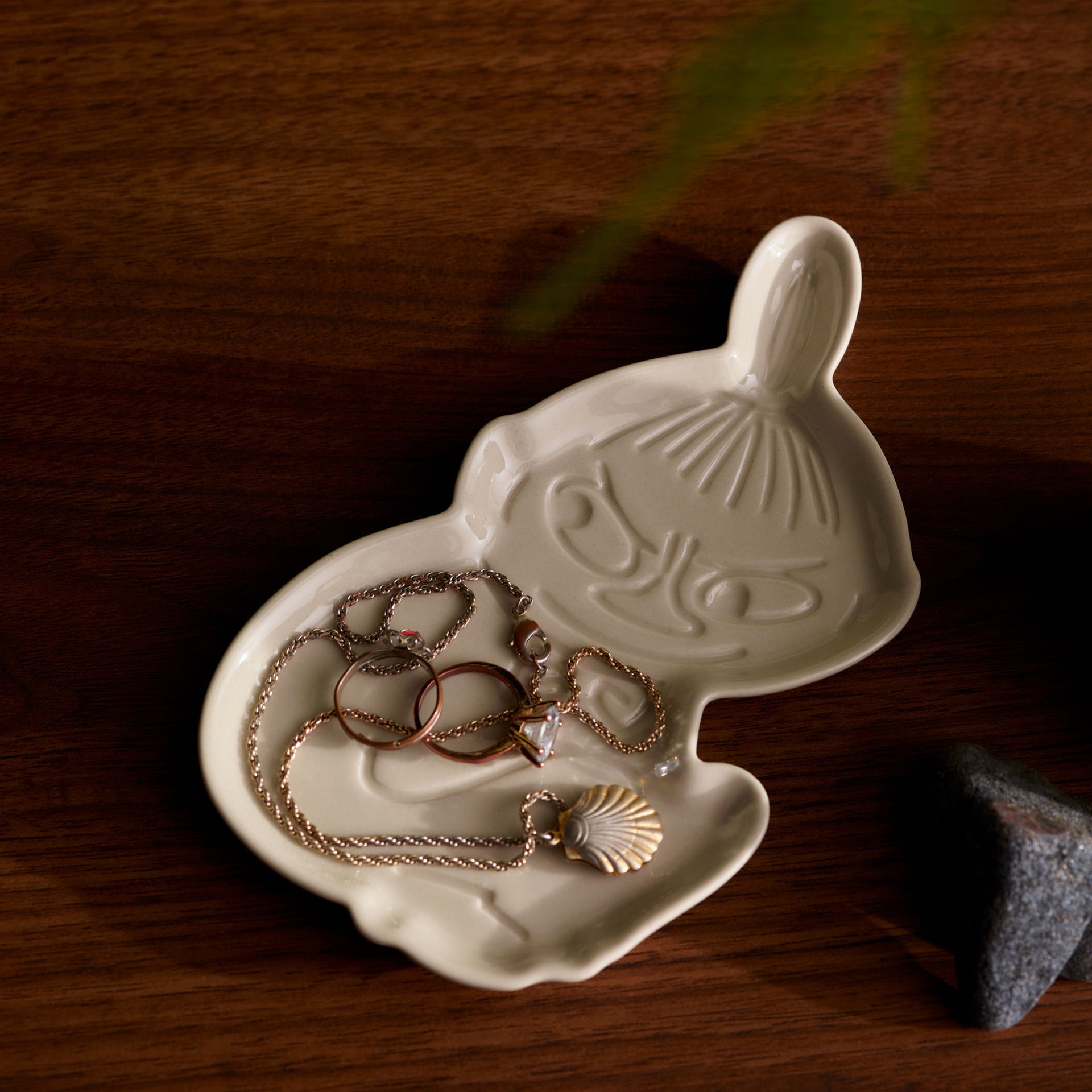 Moomin plate 16cm Little My recirculated