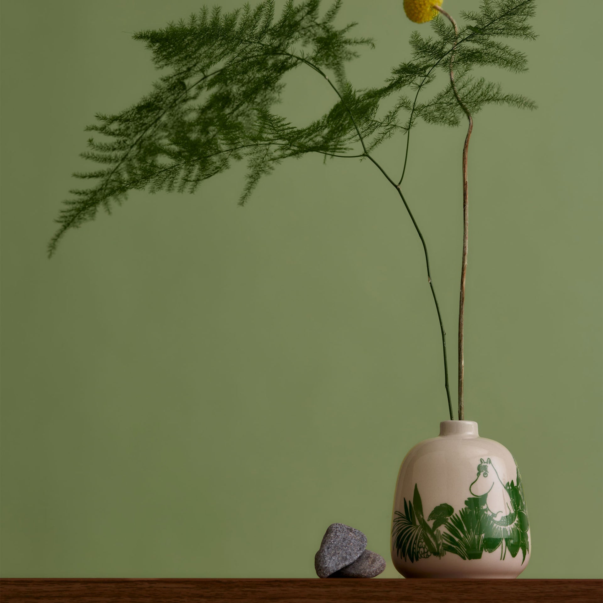 Moomin vase 83mm Mystical Forest recirculated