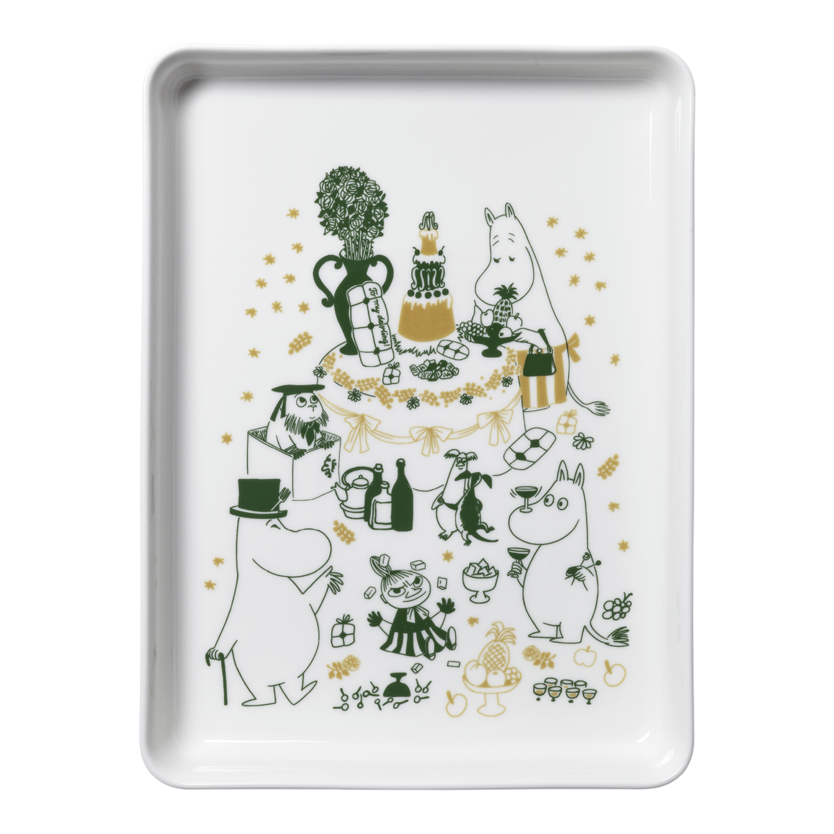 Moomin platter 24x32cm Gift of Love | Moomin Arabia