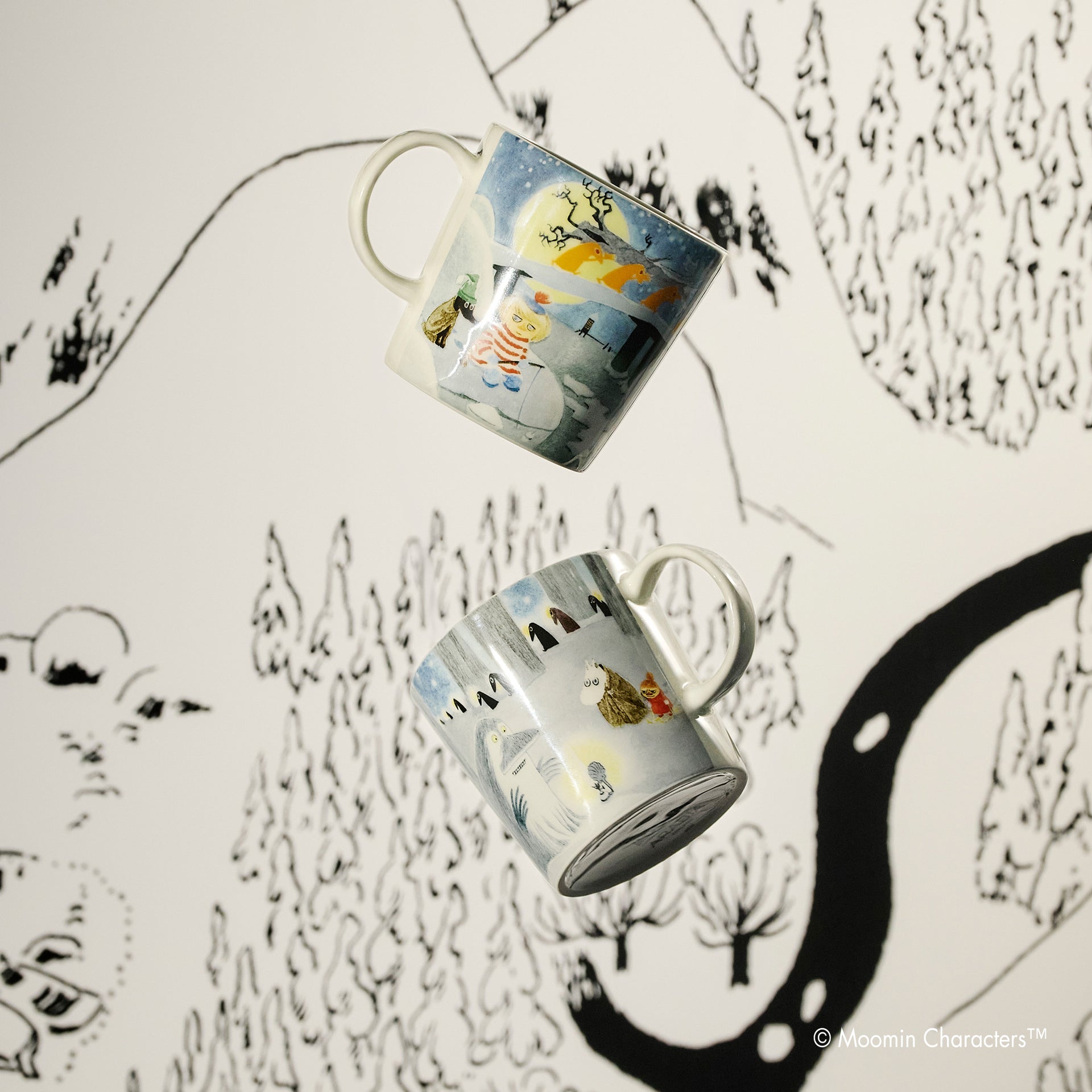 Moomin mug 0,3L Winternight glow